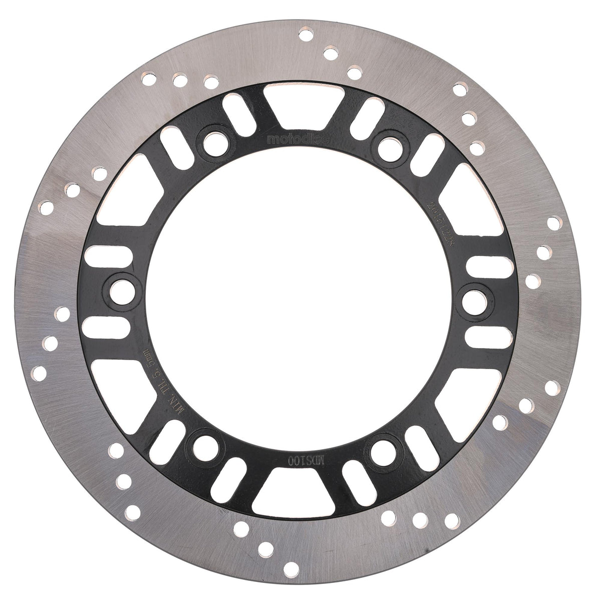 MTX Performance Brake Disc Rear Solid Round Kawasaki MD4027 #03026