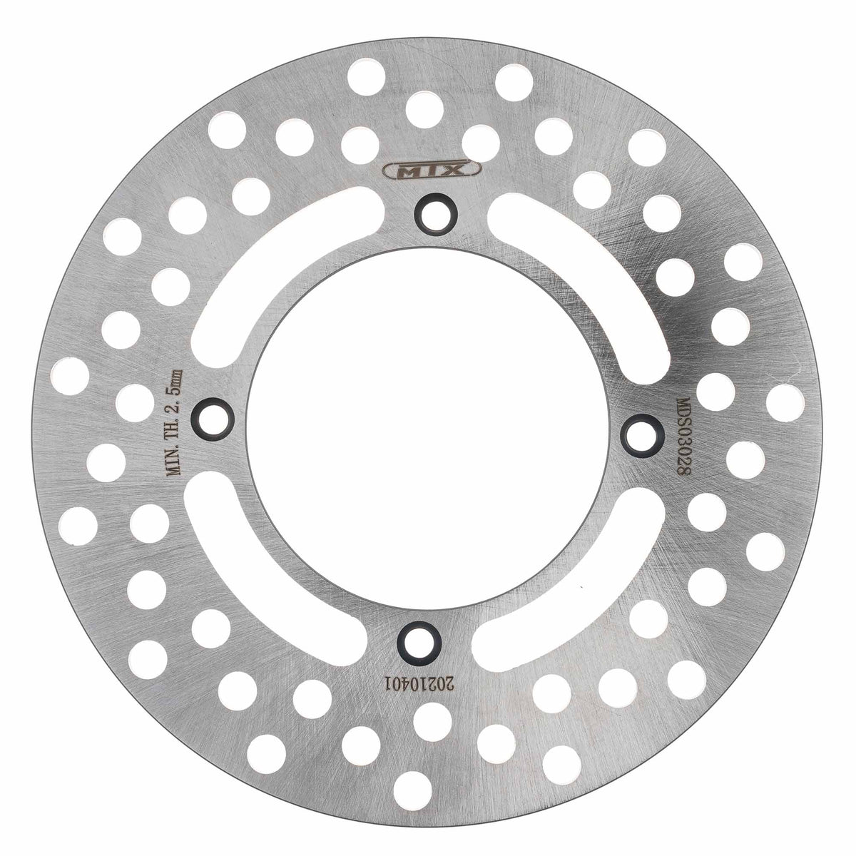 MTX Performance Brake Disc Rear Solid Round Kawasaki Suzuki MD6025 #03028