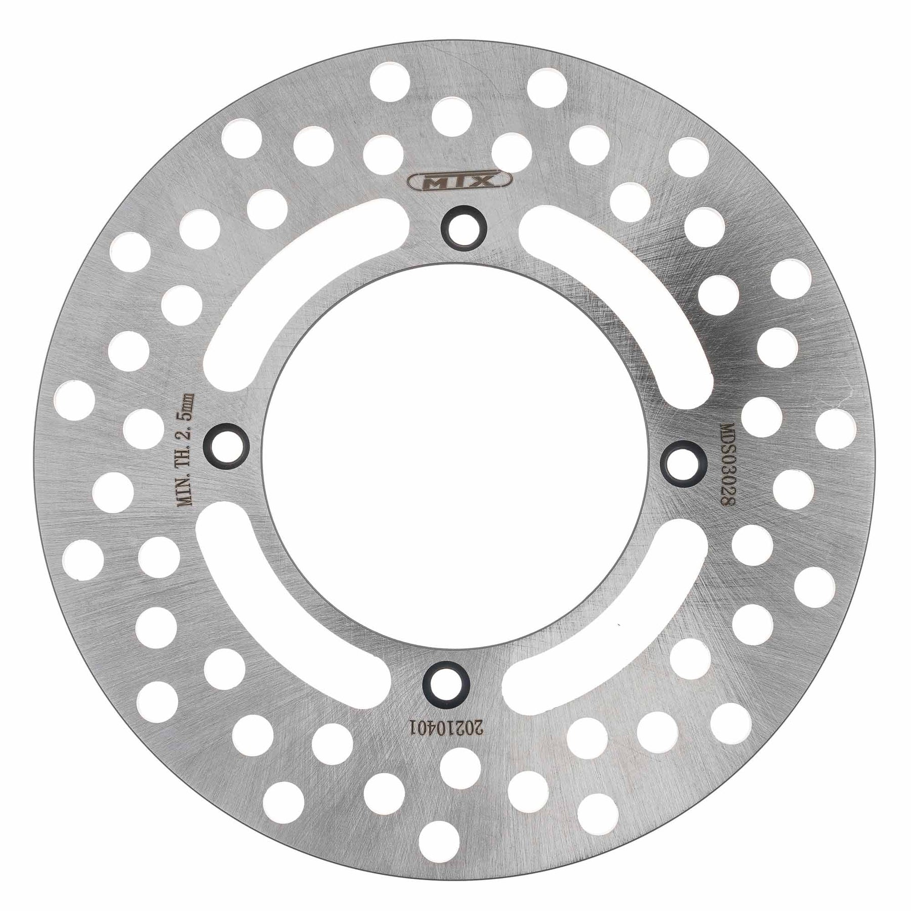 MTX Performance Brake Disc Rear Solid Round Kawasaki Suzuki MD6025 #03028