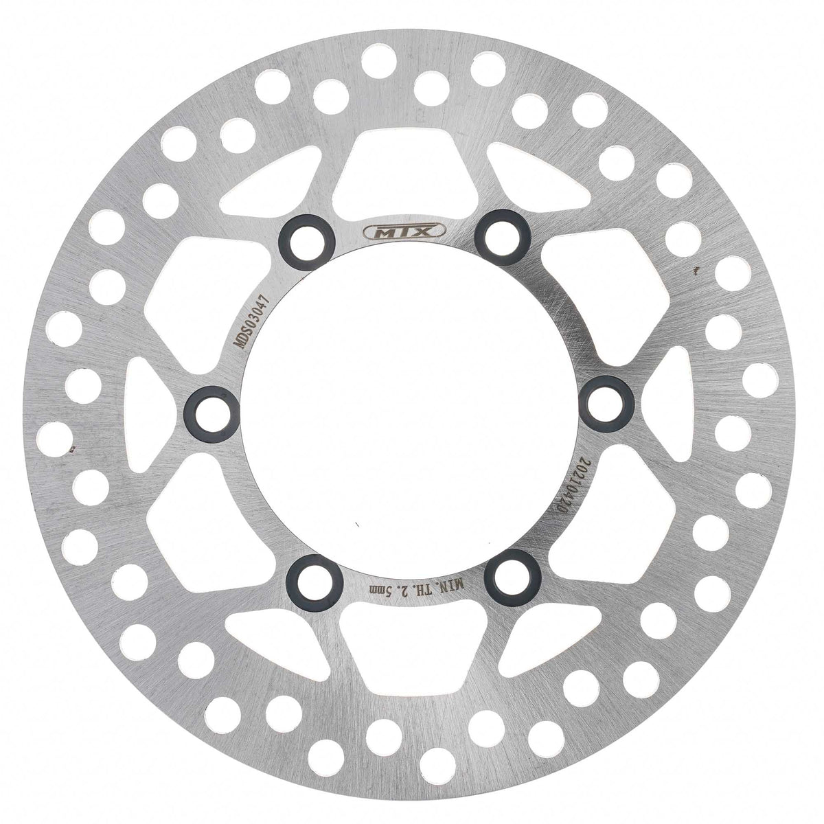 MTX Performance Brake Disc Front Solid Round Kawasaki Suzuki MD6186 #03047