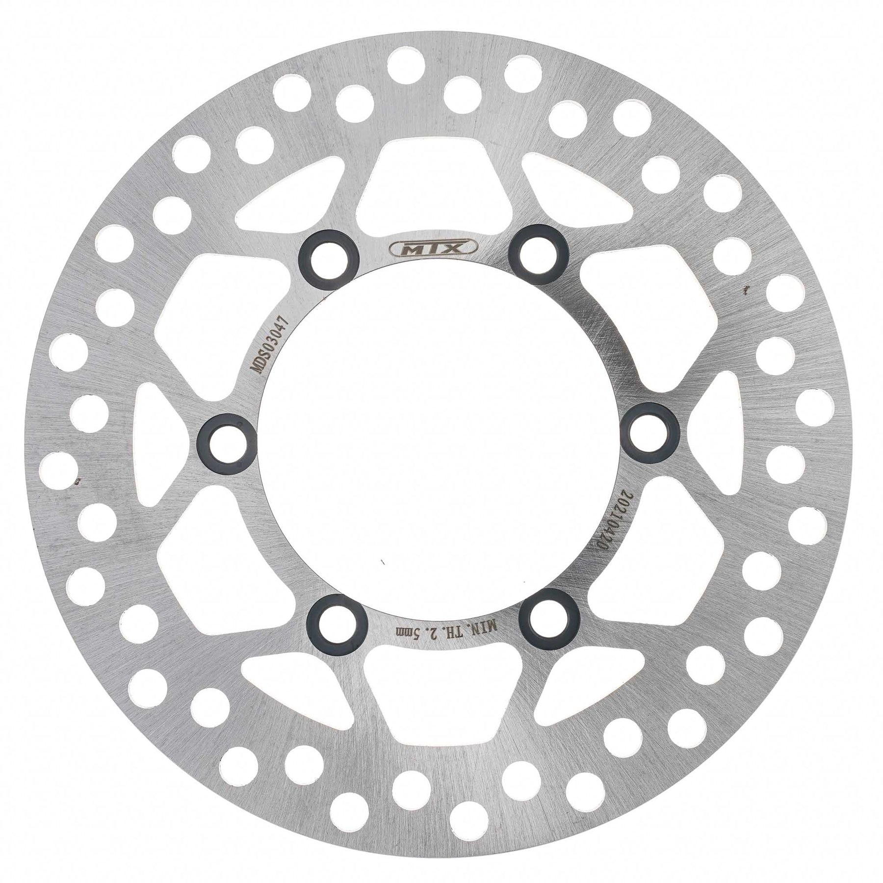 MTX Performance Brake Disc Front Solid Round Kawasaki Suzuki MD6186 #03047