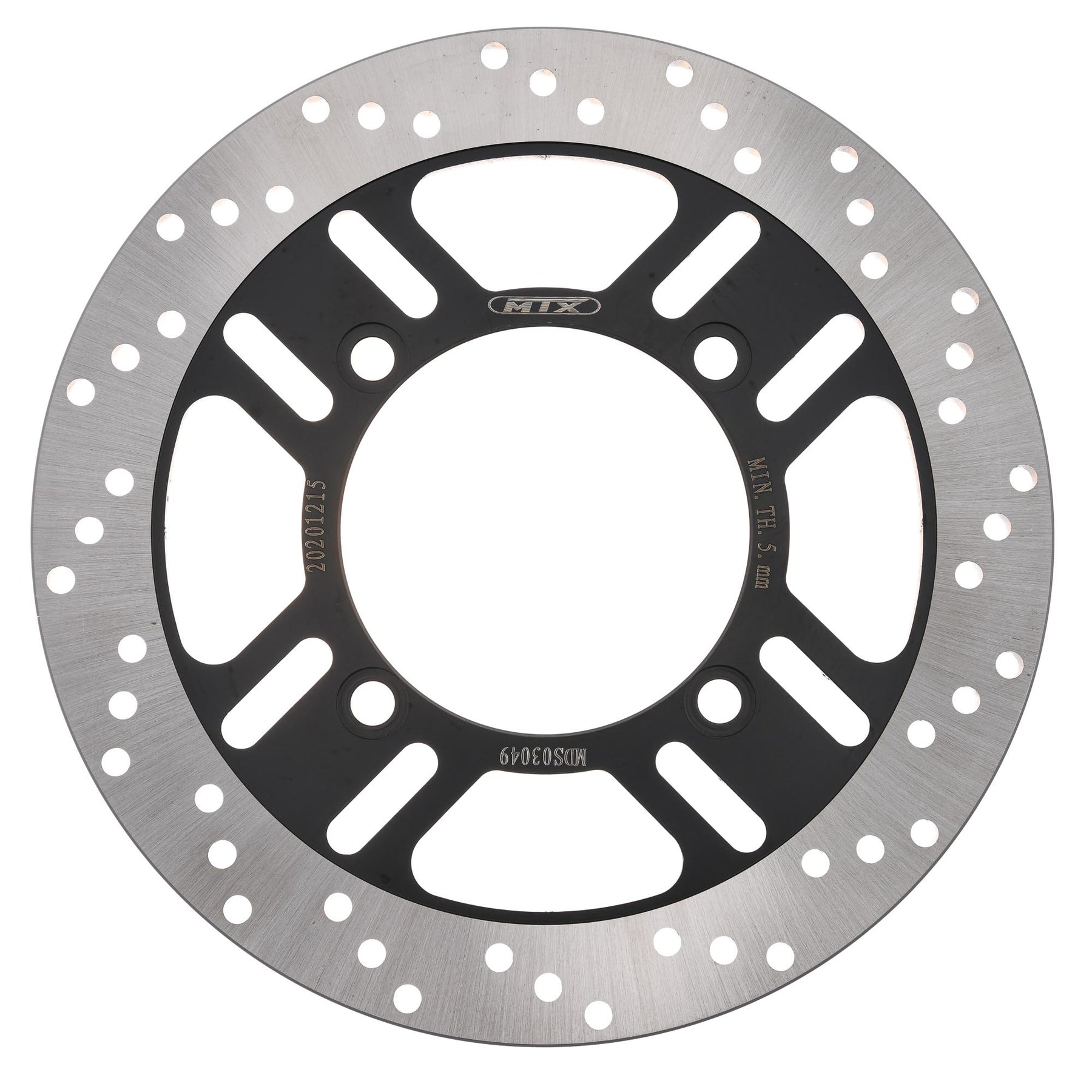 MTX Performance Brake Disc Rear Solid Round Kawasaki MD4014 #03049