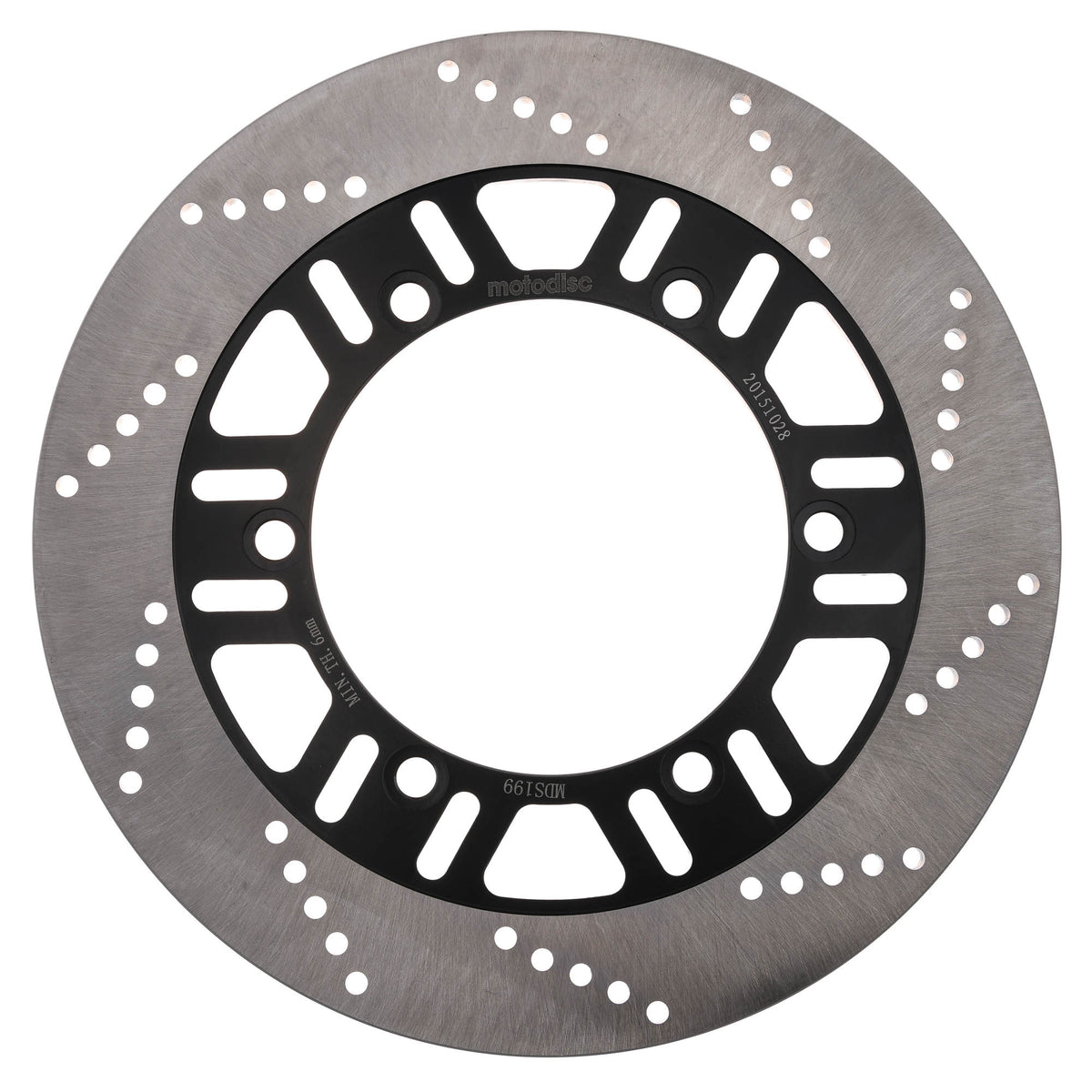 MTX Performance Brake Disc Rear Solid Round Kawasaki MD4082 #03051