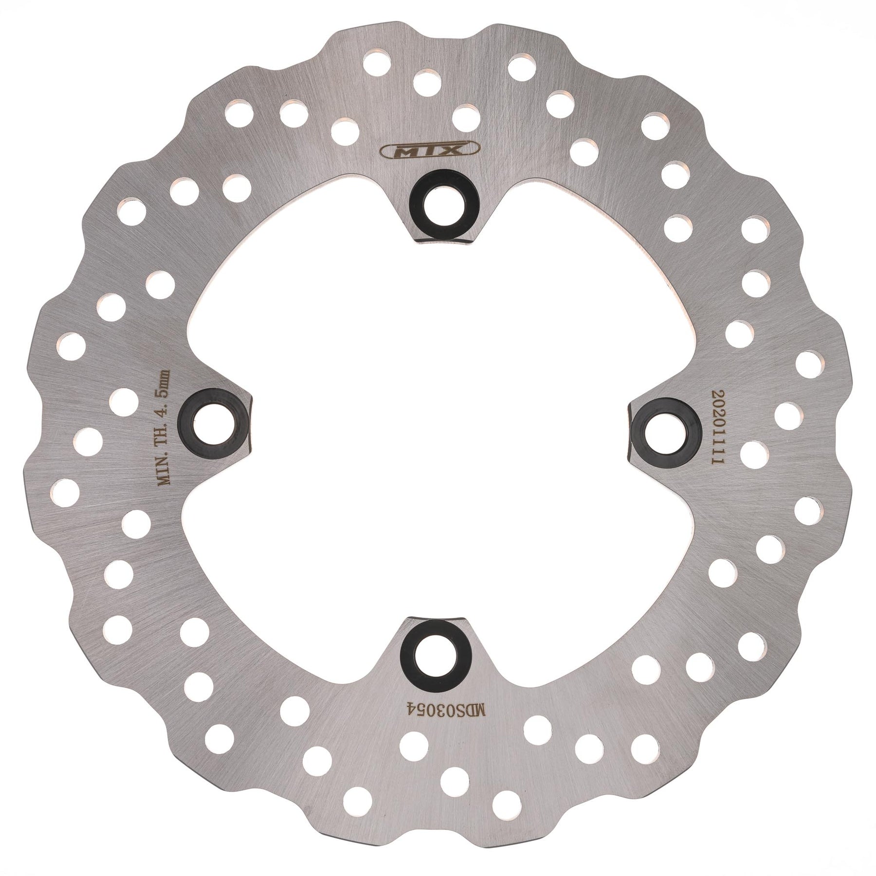MTX Performance Brake Disc Rear Solid Wavy Kawasaki MD4138 #03054