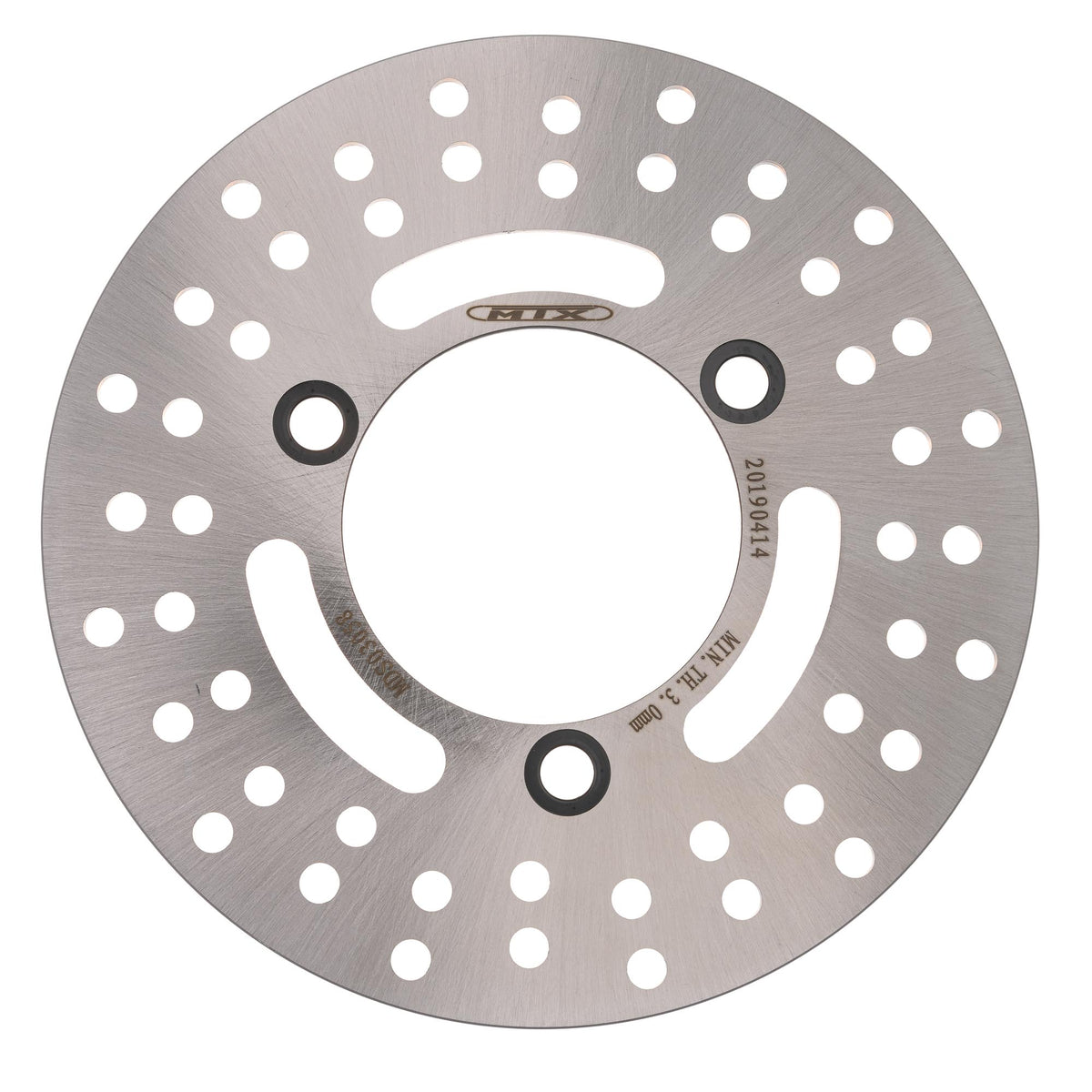 MTX Performance ATV Brake Disc Front Solid Round Kawasaki MD6131 #03058
