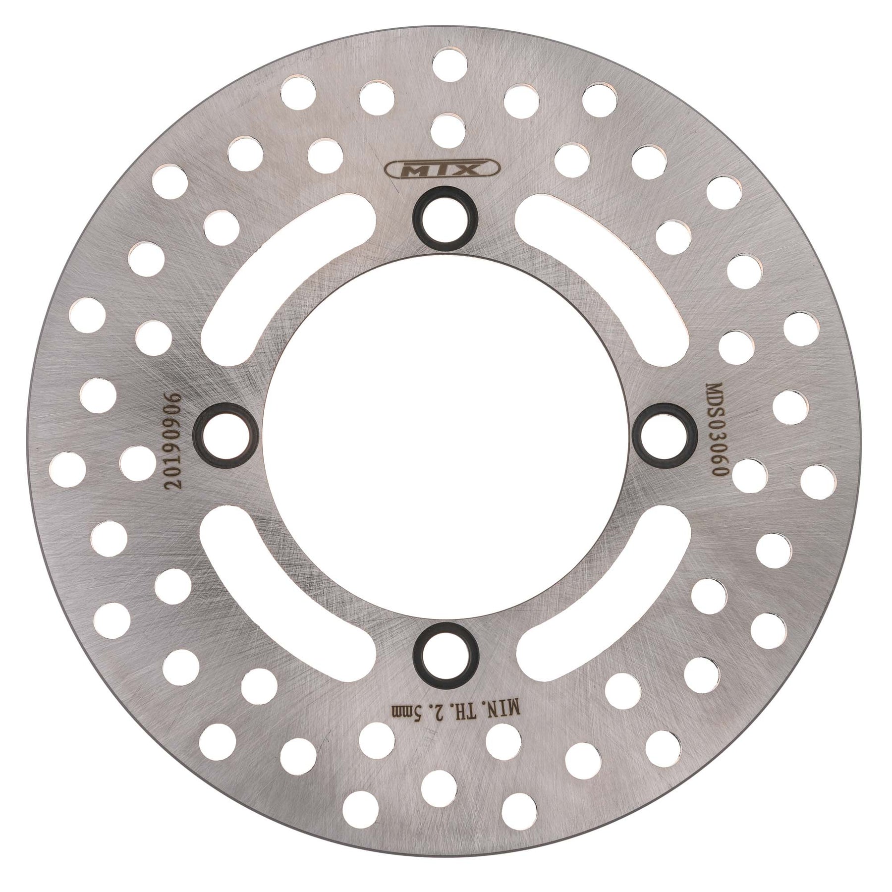 MTX Performance Brake Disc Front Solid Round Kawasaki Suzuki MD6166 #03060