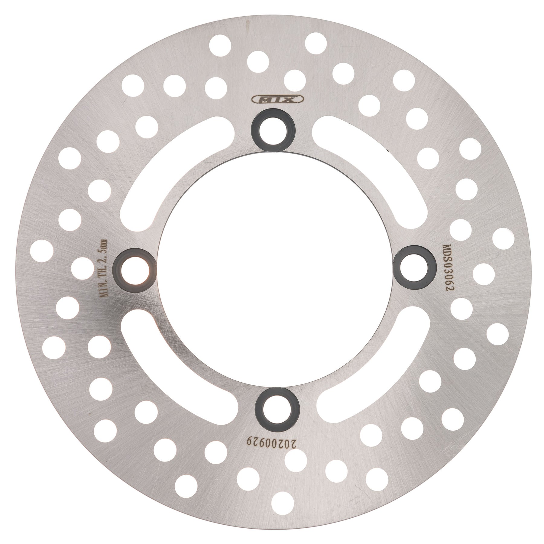 MTX Performance Brake Disc Rear Solid Round Kawasaki Suzuki MD6187 #03062