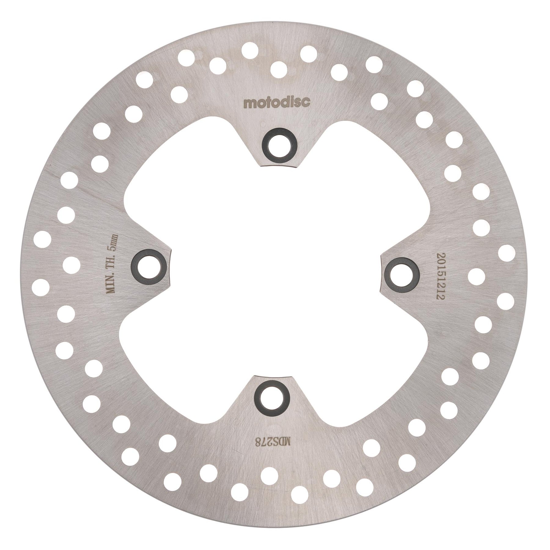 MTX Performance Brake Disc Rear Solid Round Kawasaki MD4142 #03063