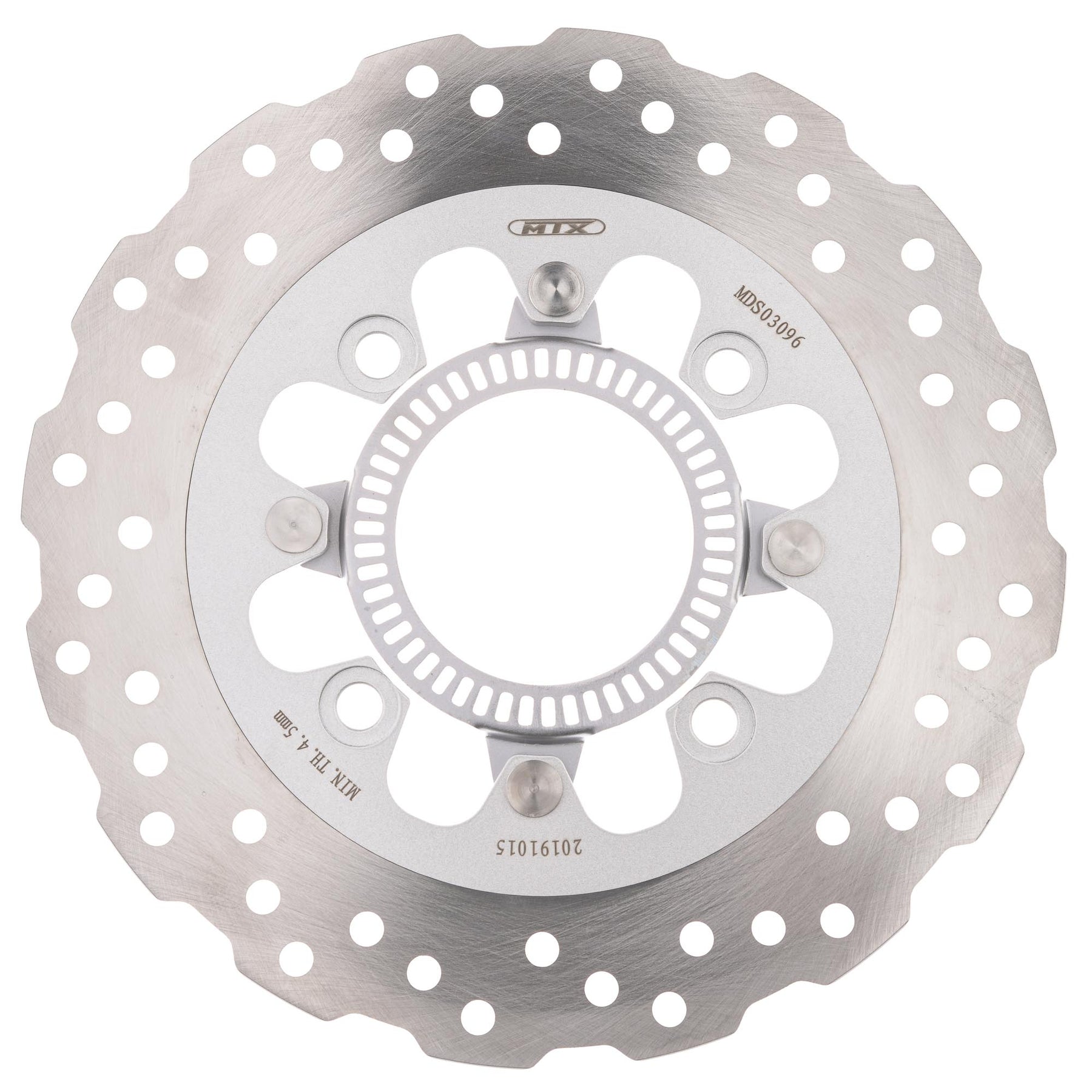 MTX Performance Brake Disc Rear Solid Wavy Kawasaki MD4178 #03096