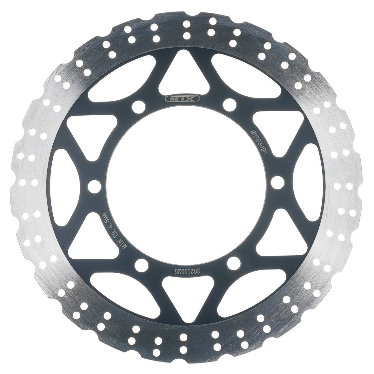 MTX Performance Brake Disc Front Solid Wavy Kawasaki MD4162 #03098