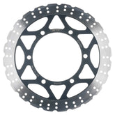 MTX Performance Brake Disc Front Solid Wavy Kawasaki MD4162 #03098