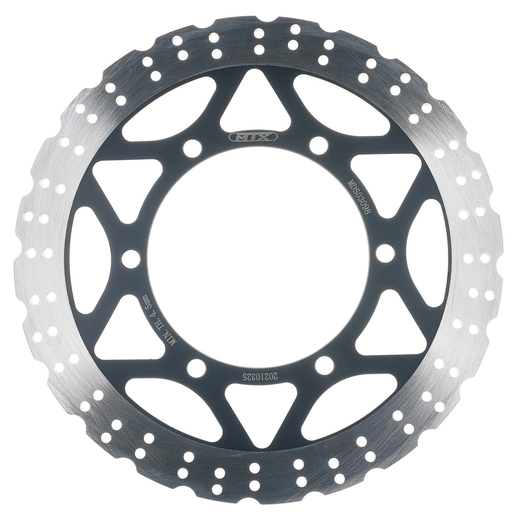 MTX Performance Brake Disc Front Solid Wavy Kawasaki MD4162 #03098
