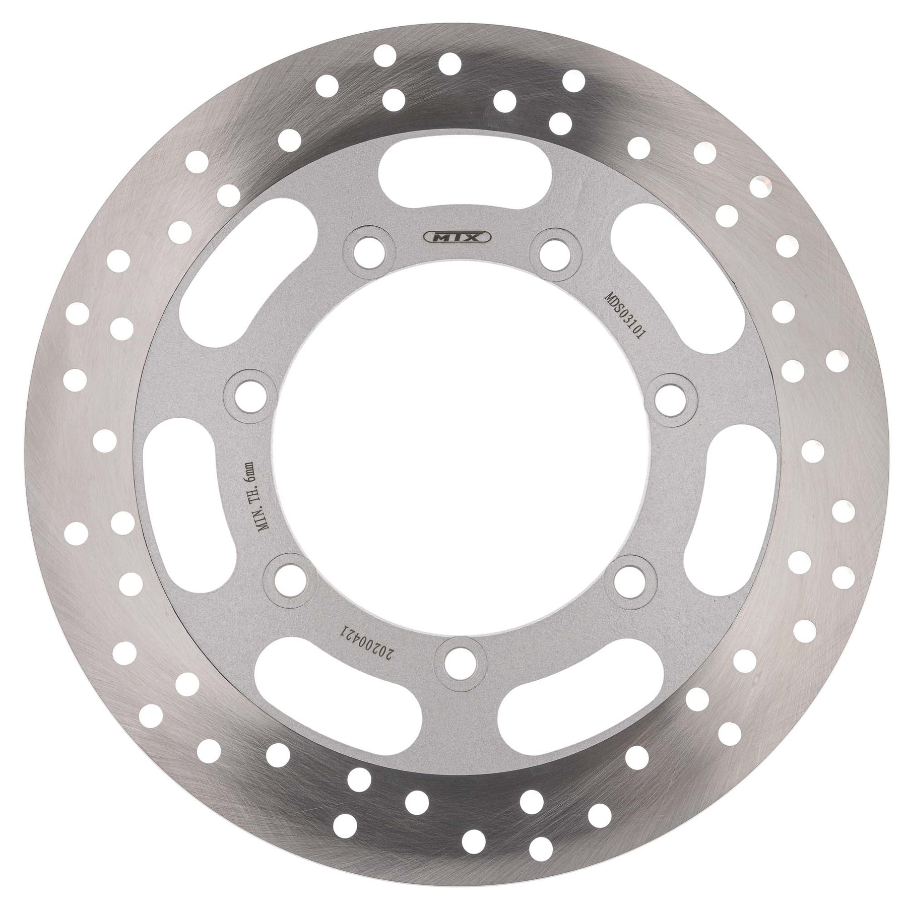 MTX Performance Brake Disc Rear Solid Round Kawasaki MD4146 #03101