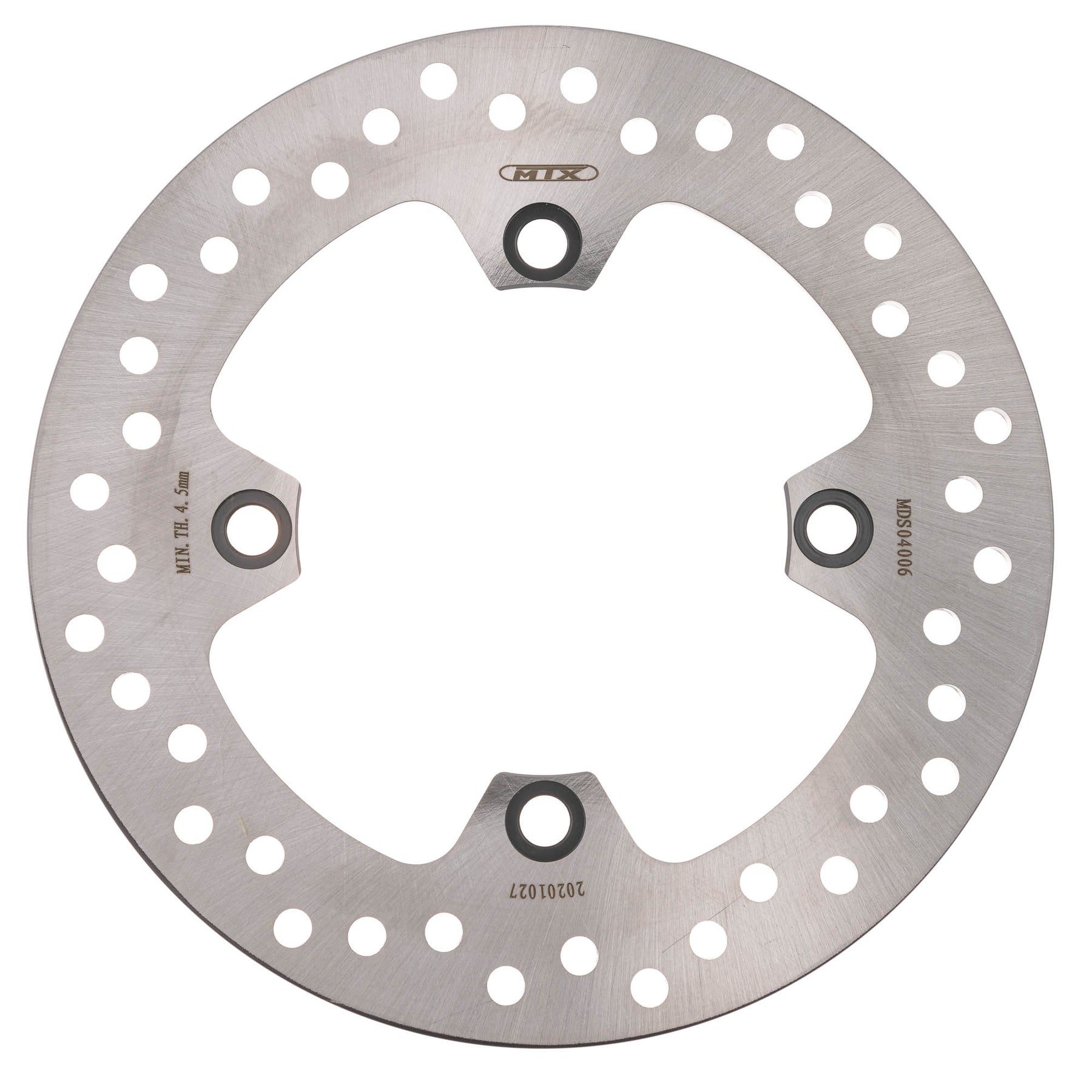 MTX Performance Brake Disc Rear Solid Round Triumph MD648 #04006
