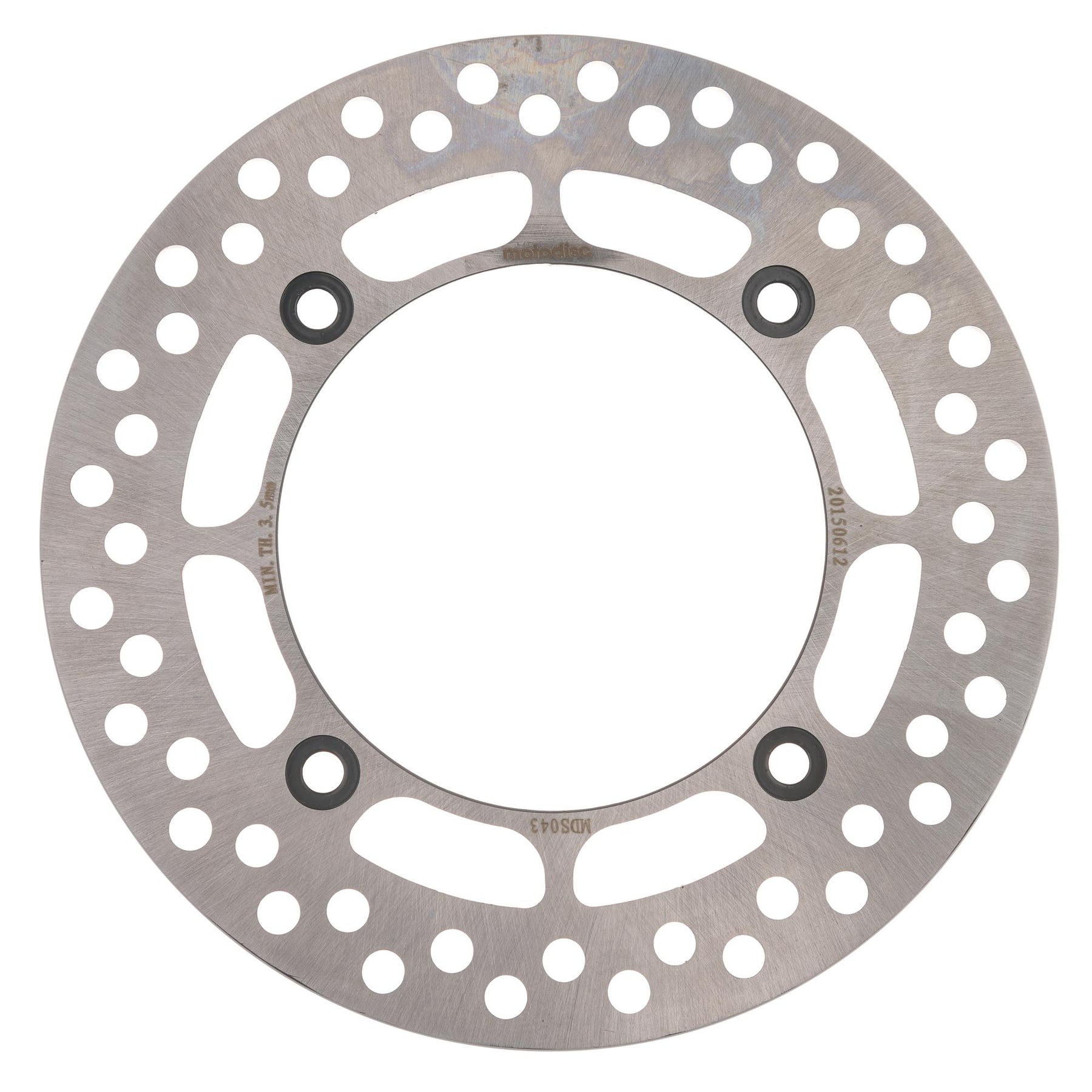 MTX Performance Brake Disc Rear Solid Round Suzuki MD6038 #05008