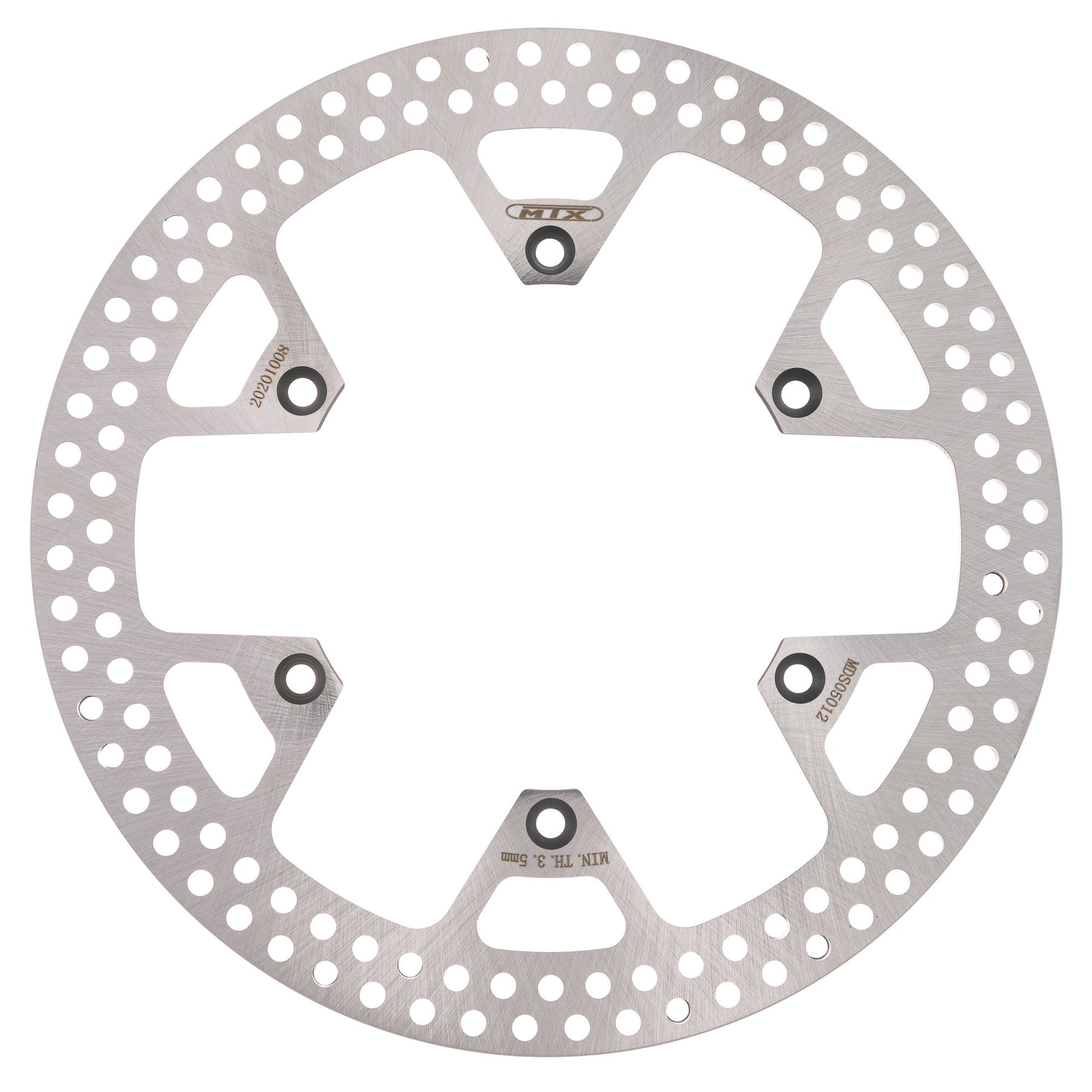 MTX Performance Brake Disc Rear Solid Round Suzuki MD6157 #05012
