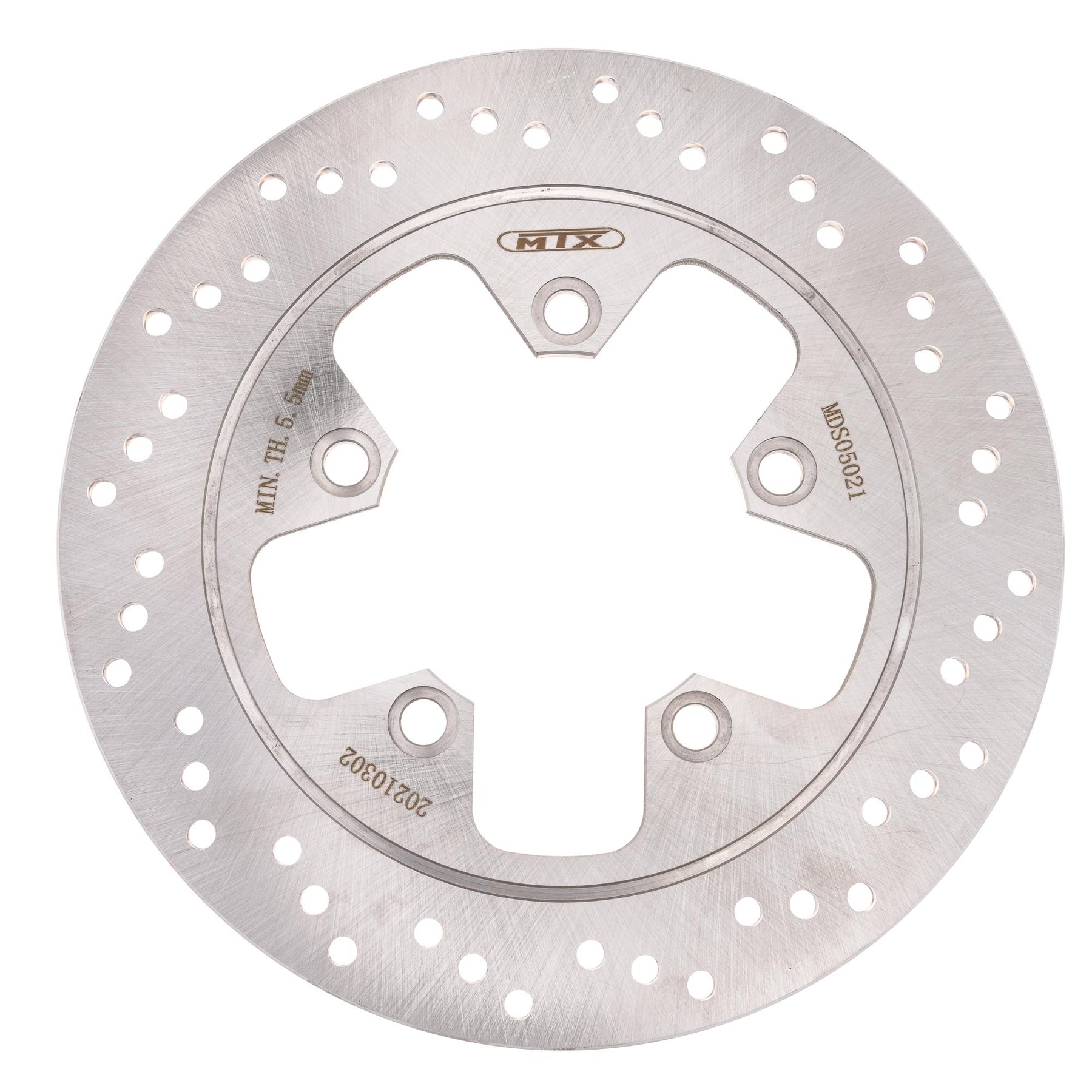 MTX Performance Brake Disc Rear Solid Round Suzuki MD3008 #05021