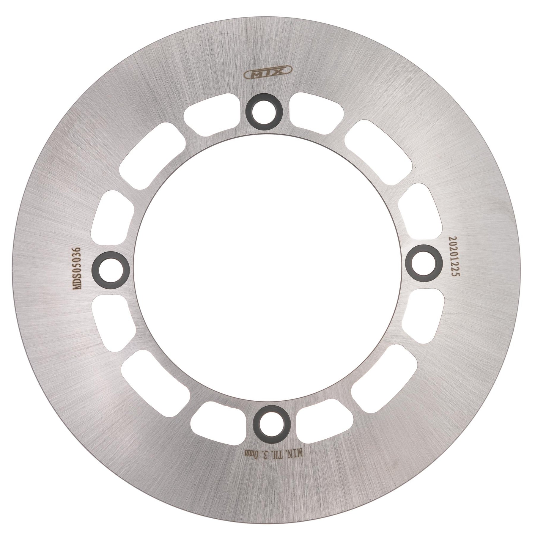 MTX Performance Brake Disc Front Solid Round Suzuki MD6073 #05036