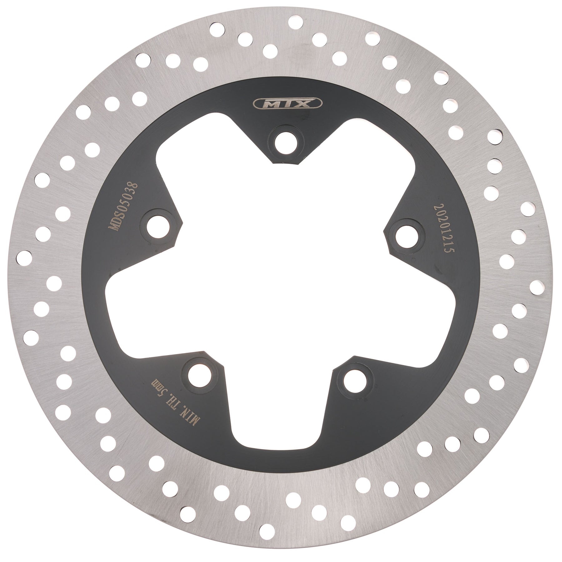 MTX Performance Brake Disc Rear Solid Round Suzuki MD3083 #05038