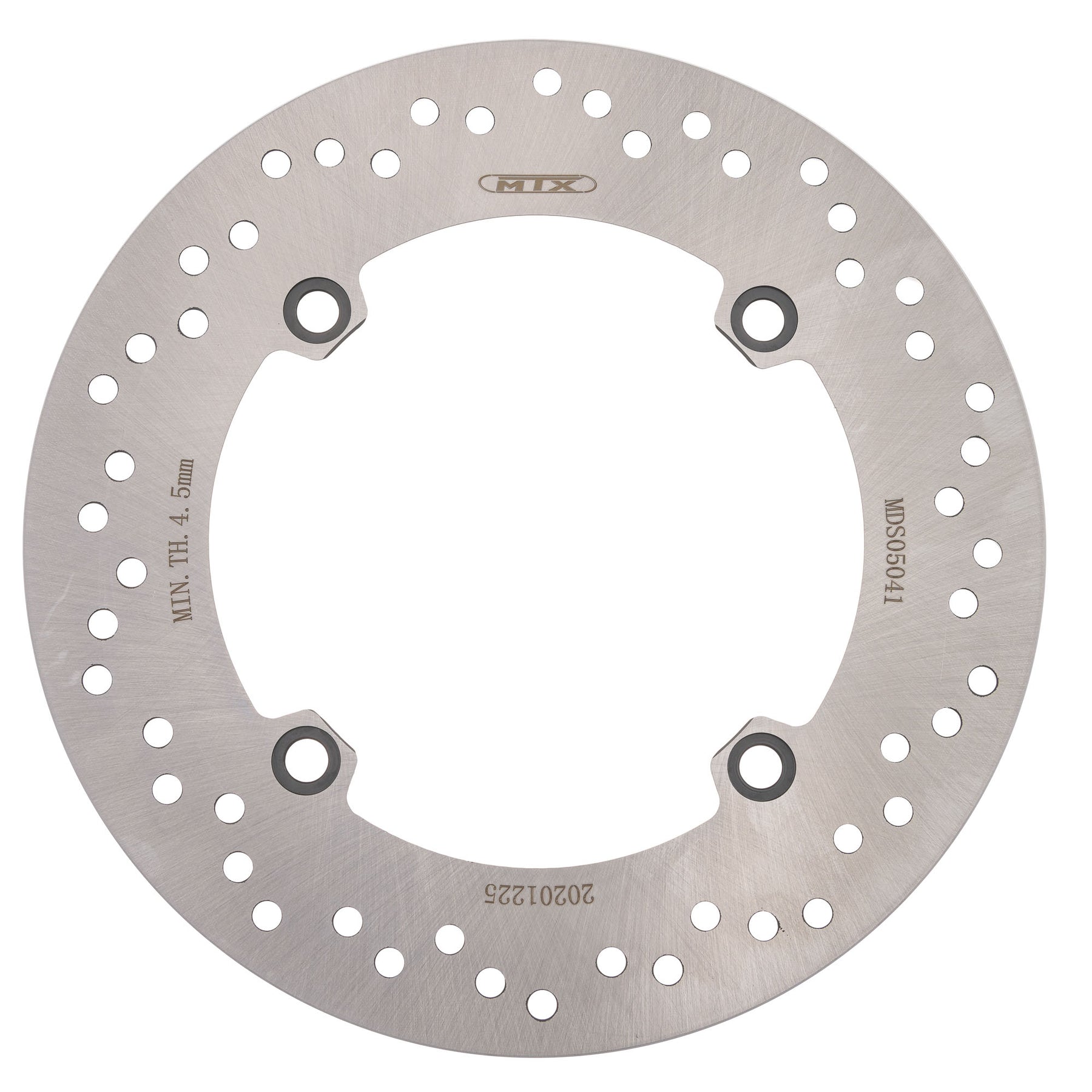 MTX Performance Brake Disc Rear Solid Round Kawasaki Suzuki MD6232 #05041