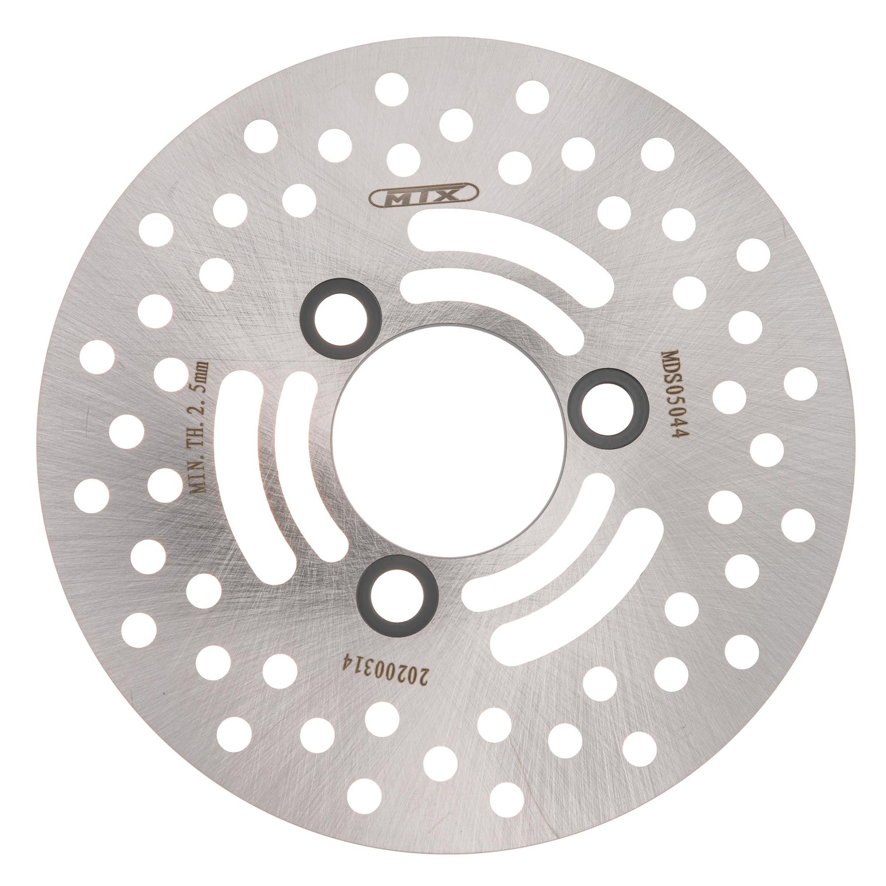 MTX Performance ATV Brake Disc Front Solid Round Suzuki Arctic Cat MD6210 #05044