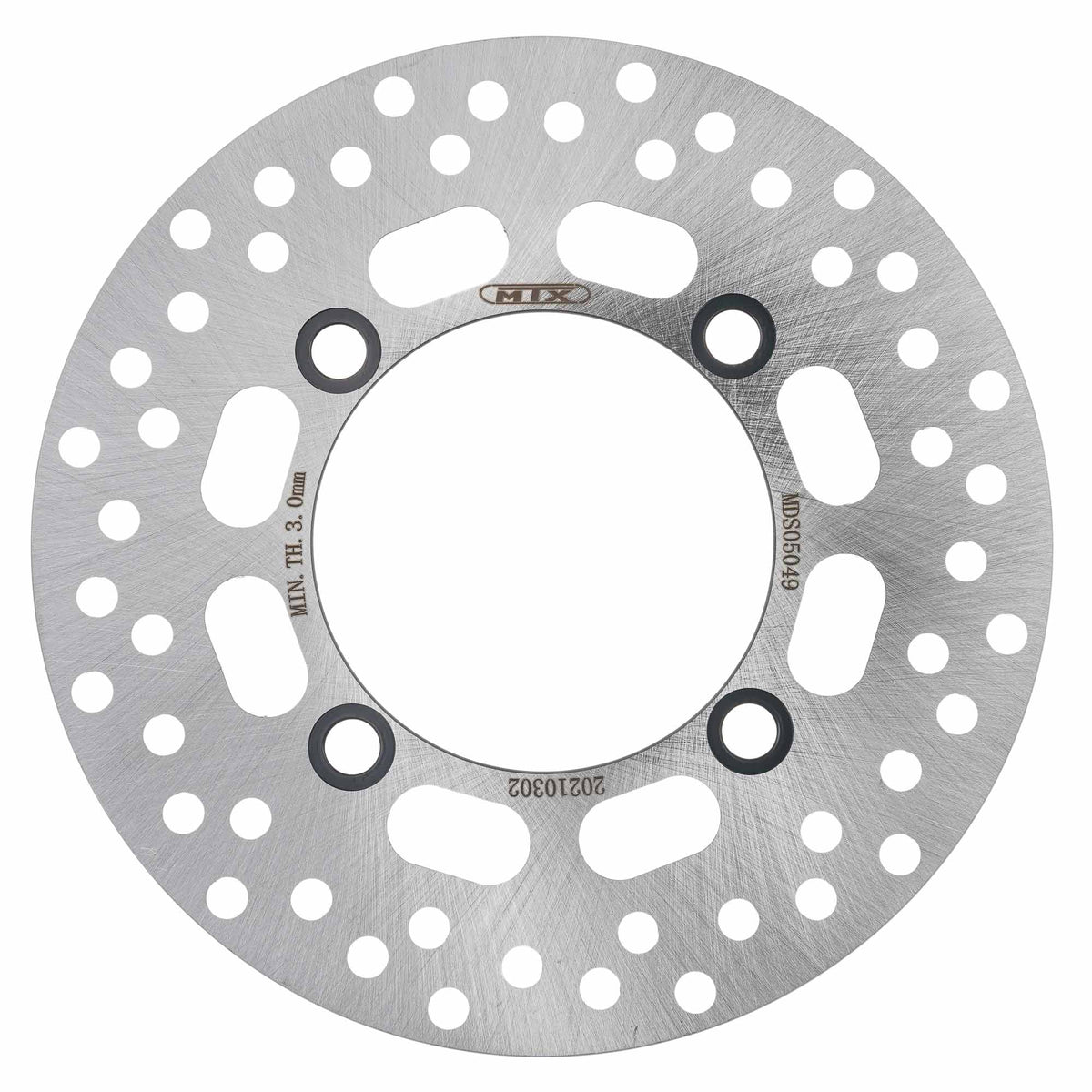 MTX Performance ATV Brake Disc Front Solid Round Suzuki MD6261 #05049