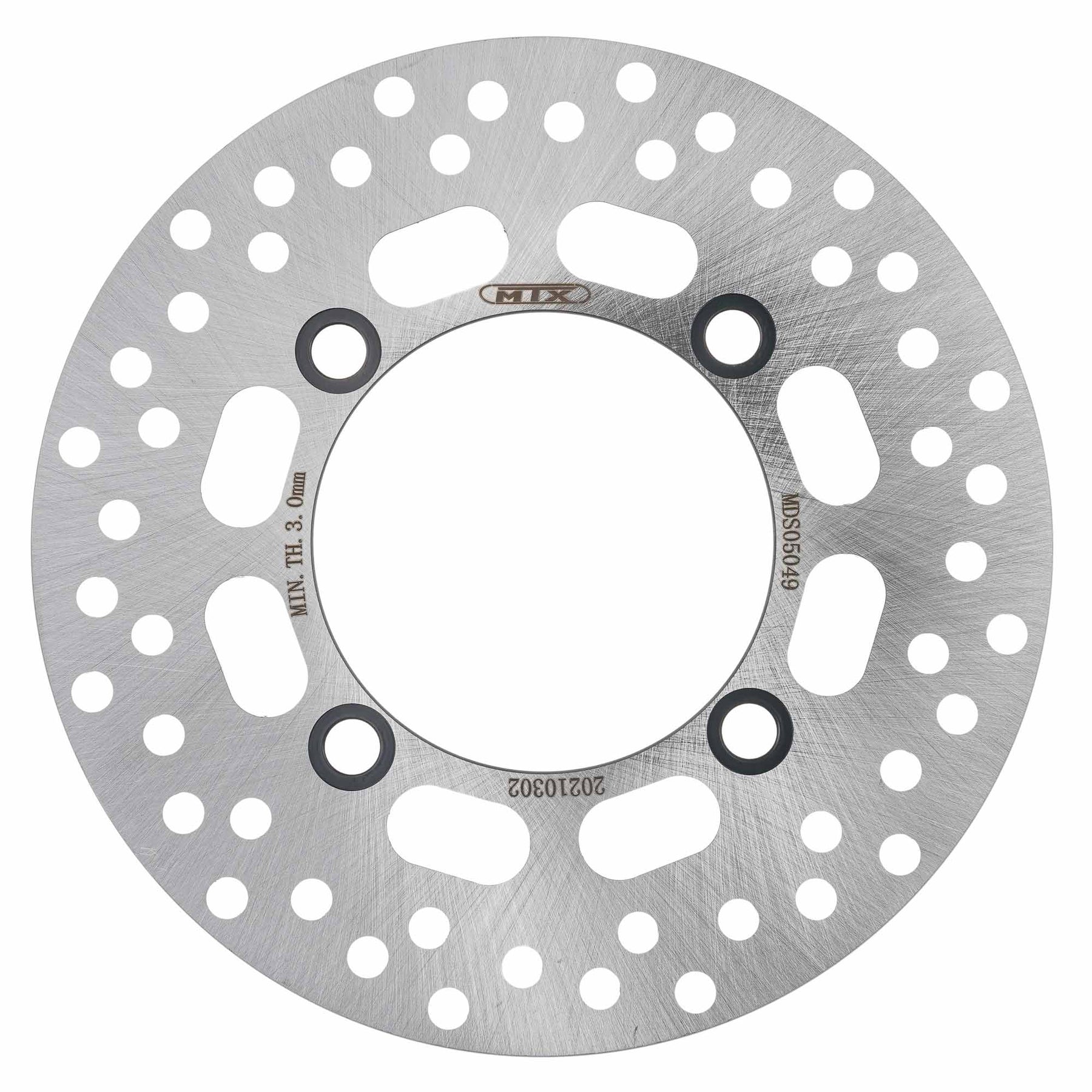 MTX Performance ATV Brake Disc Front Solid Round Suzuki MD6261 #05049