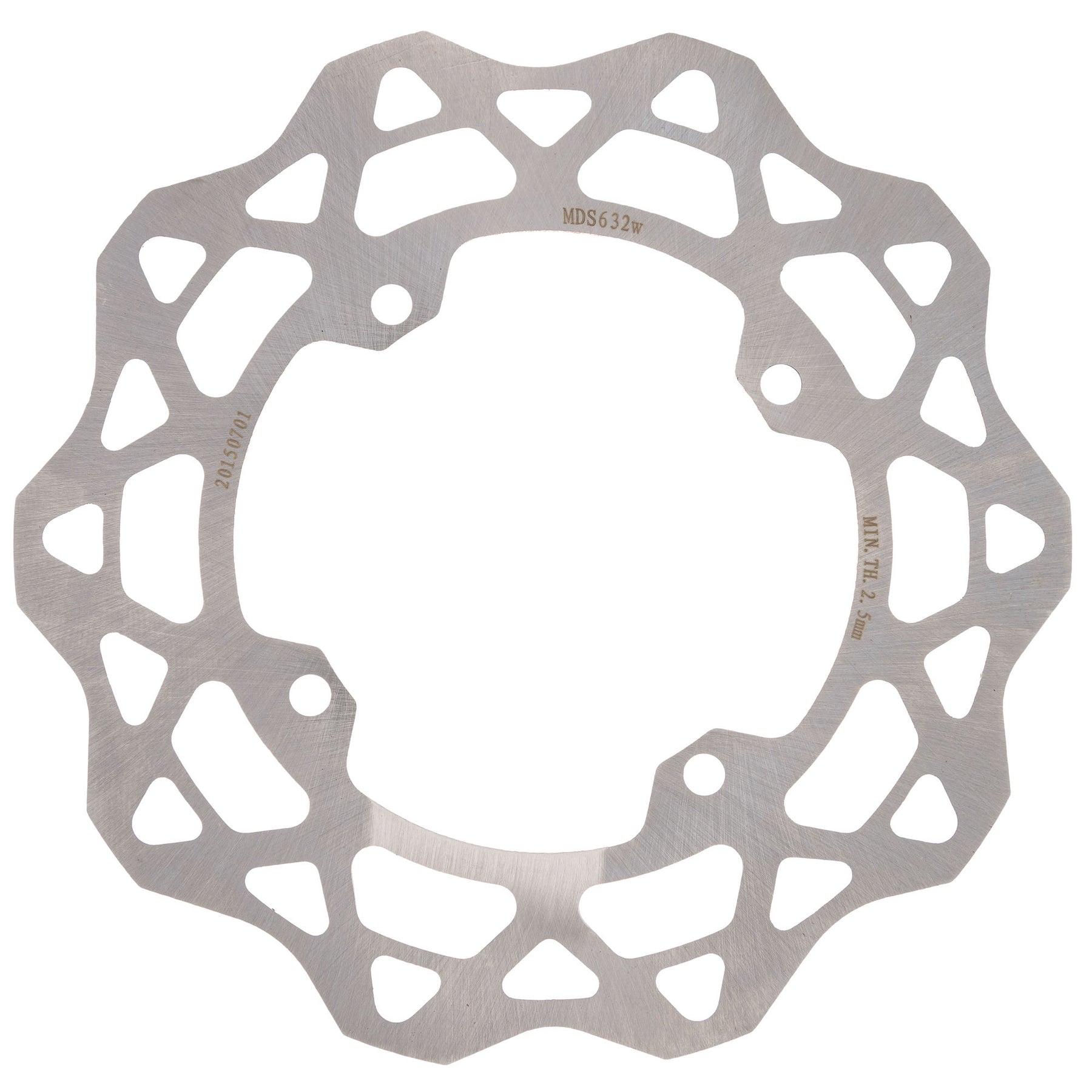 MTX Performance Brake Disc Front Solid Wavy Suzuki MD6254 #05050