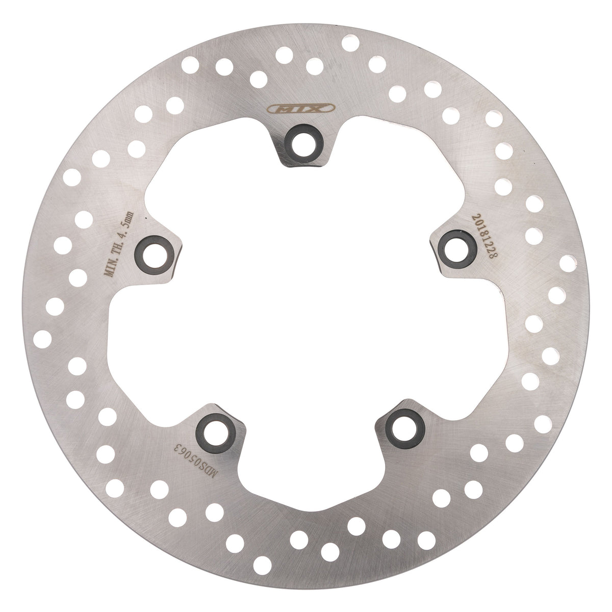 MTX Performance Brake Disc Rear Solid Round Suzuki MD3108 #05063 - Beedspeed