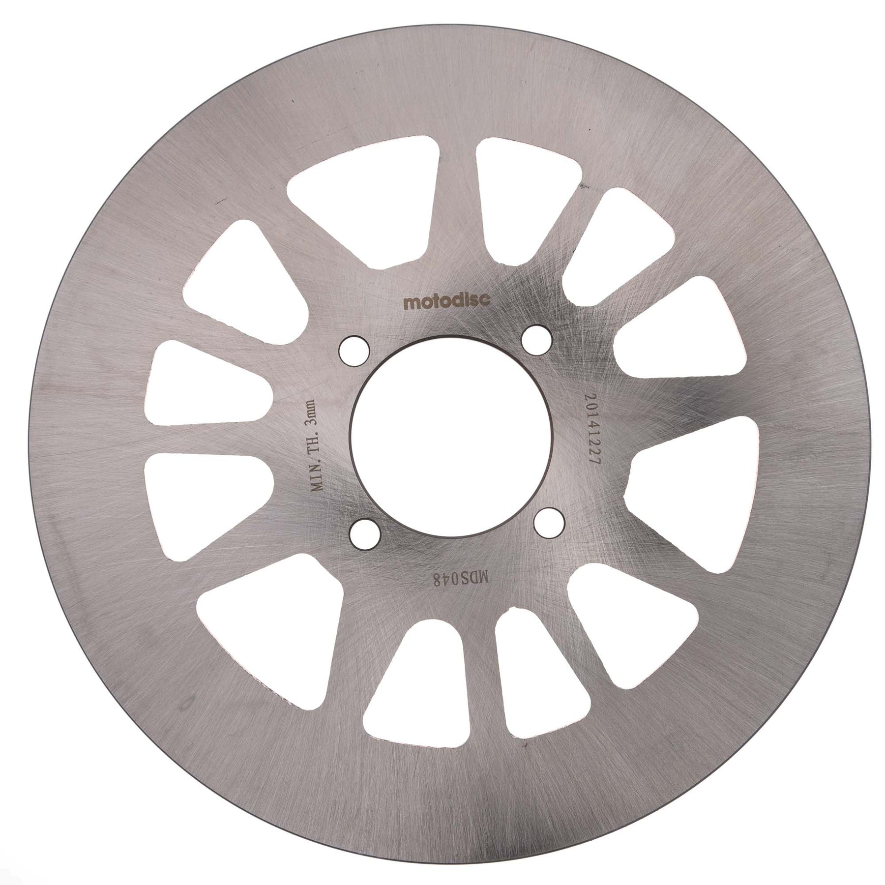 MTX Performance ATV Brake Disc Rear Solid Round Yamaha MD6055 #07011