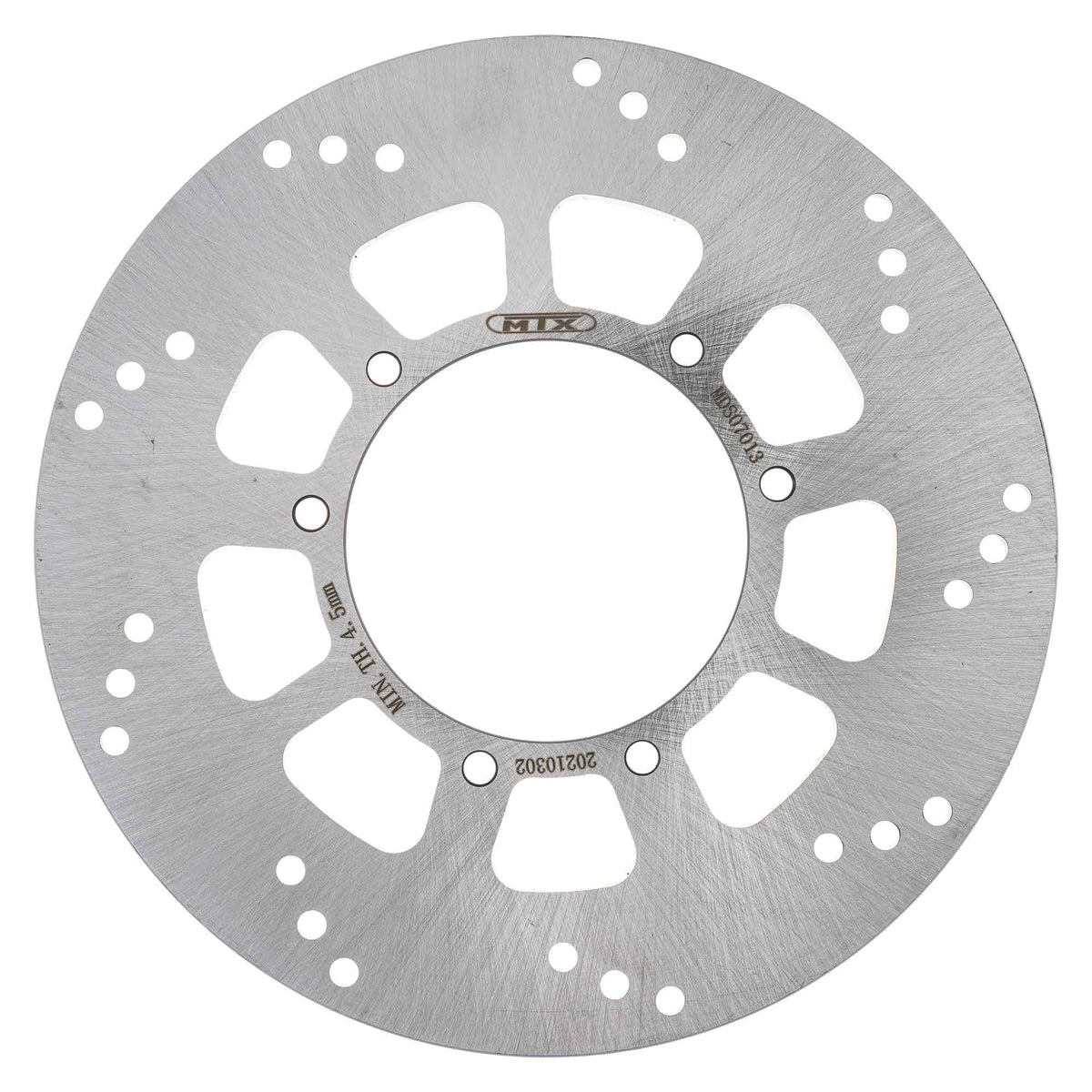 MTX Performance Brake Disc Rear Solid Round Yamaha MD6072 #07013