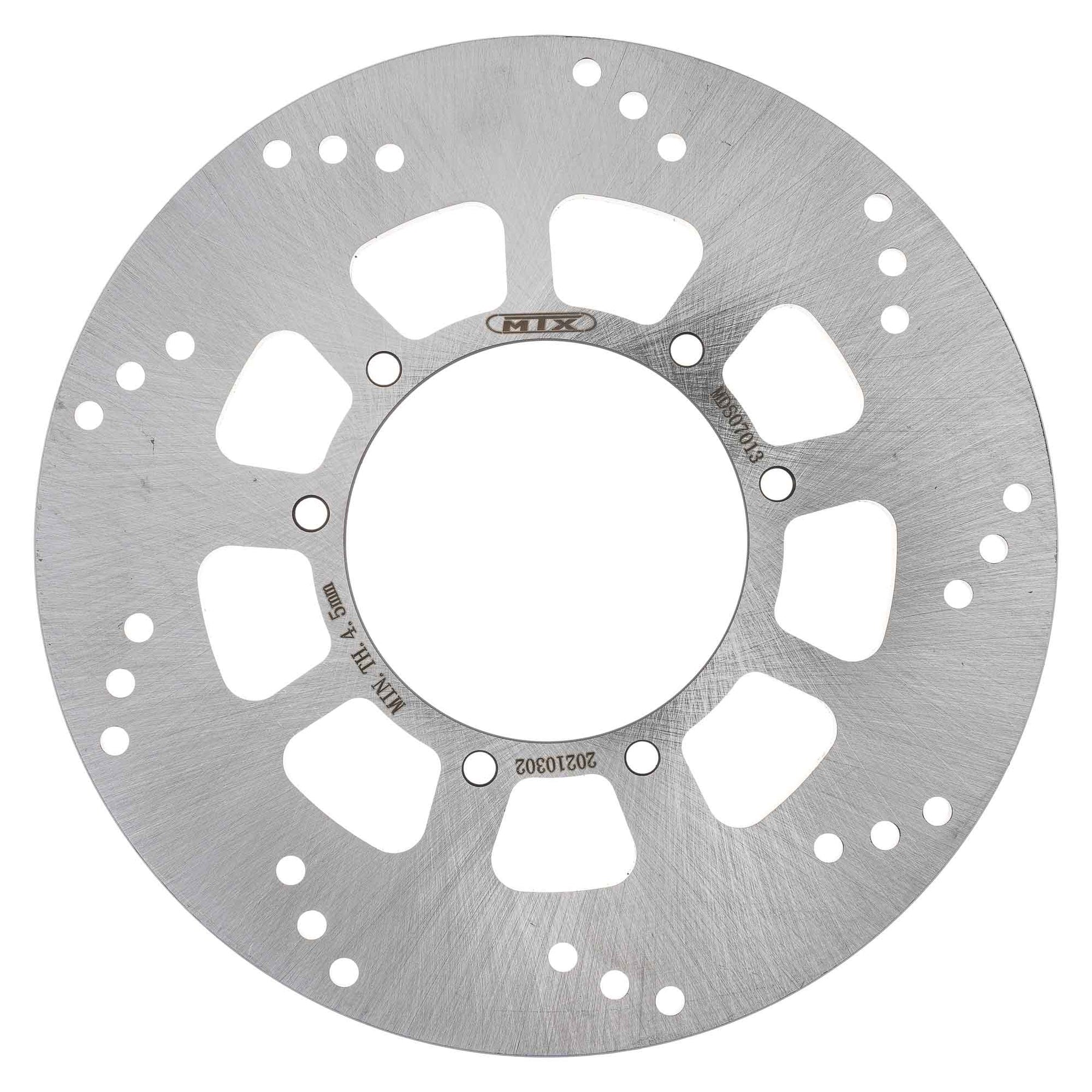 MTX Performance Brake Disc Rear Solid Round Yamaha MD6072 #07013