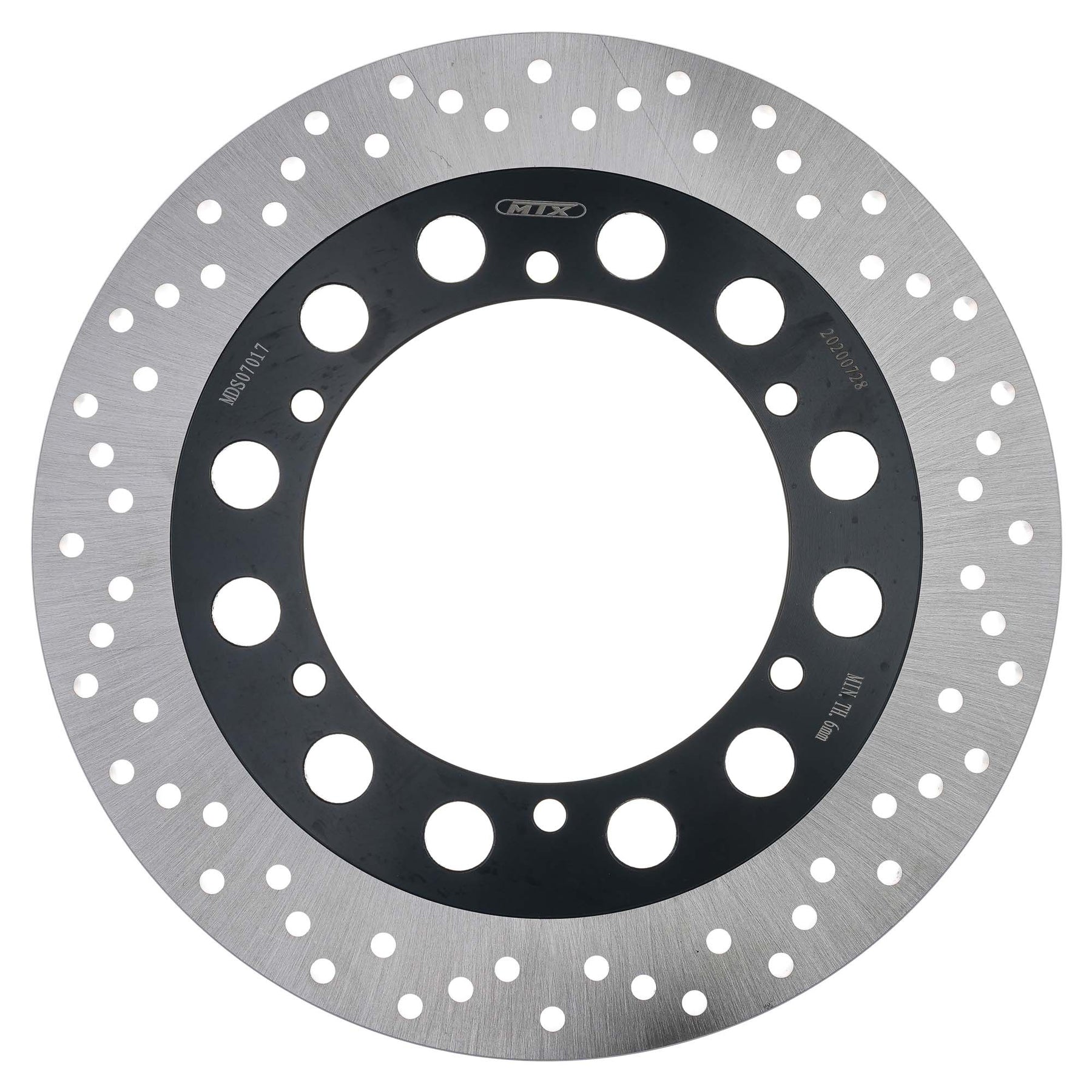 MTX Performance Brake Disc Front or Rear Solid Round Yamaha MD2068 #07017