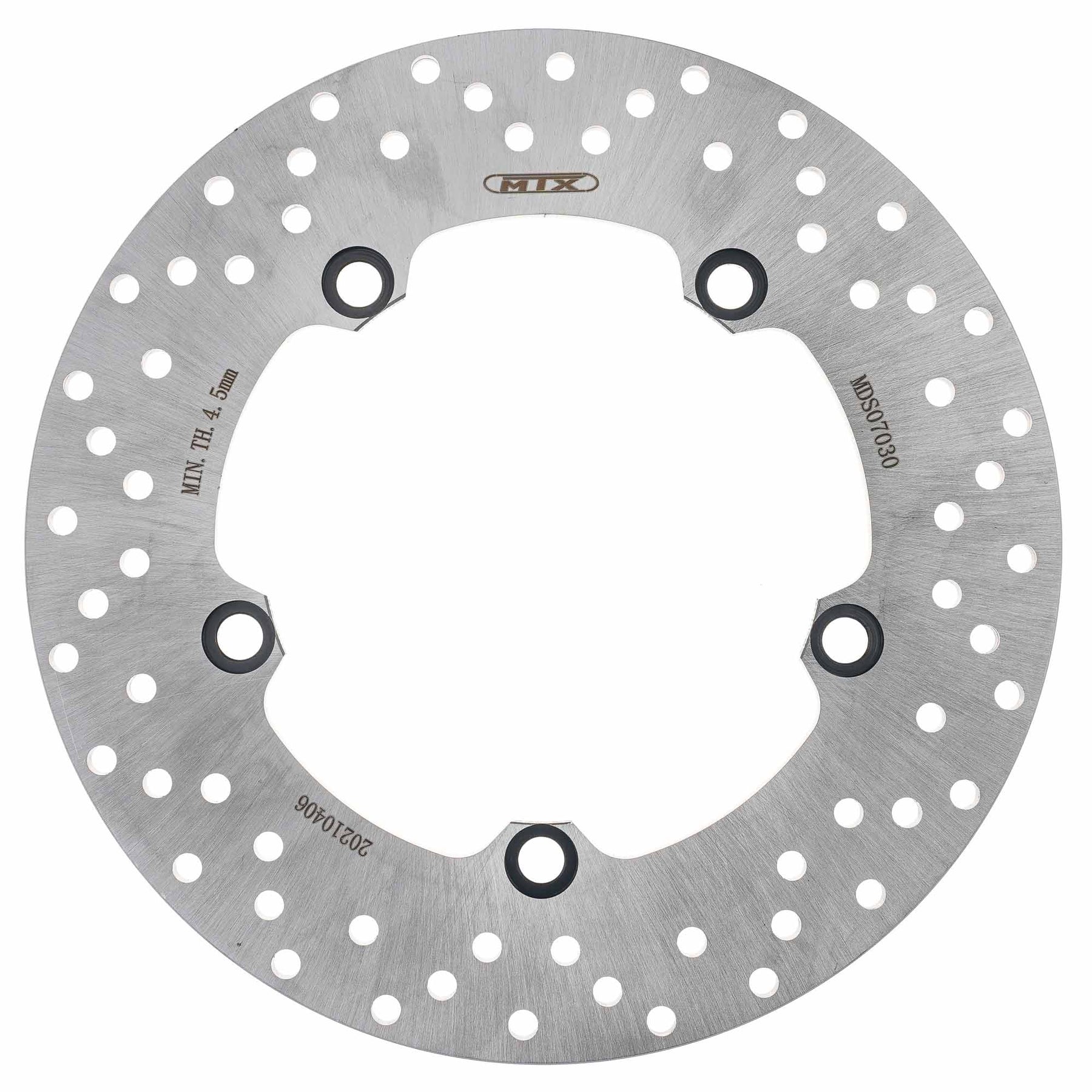 MTX Performance Brake Disc Rear Solid Round Yamaha MD2120 #07030