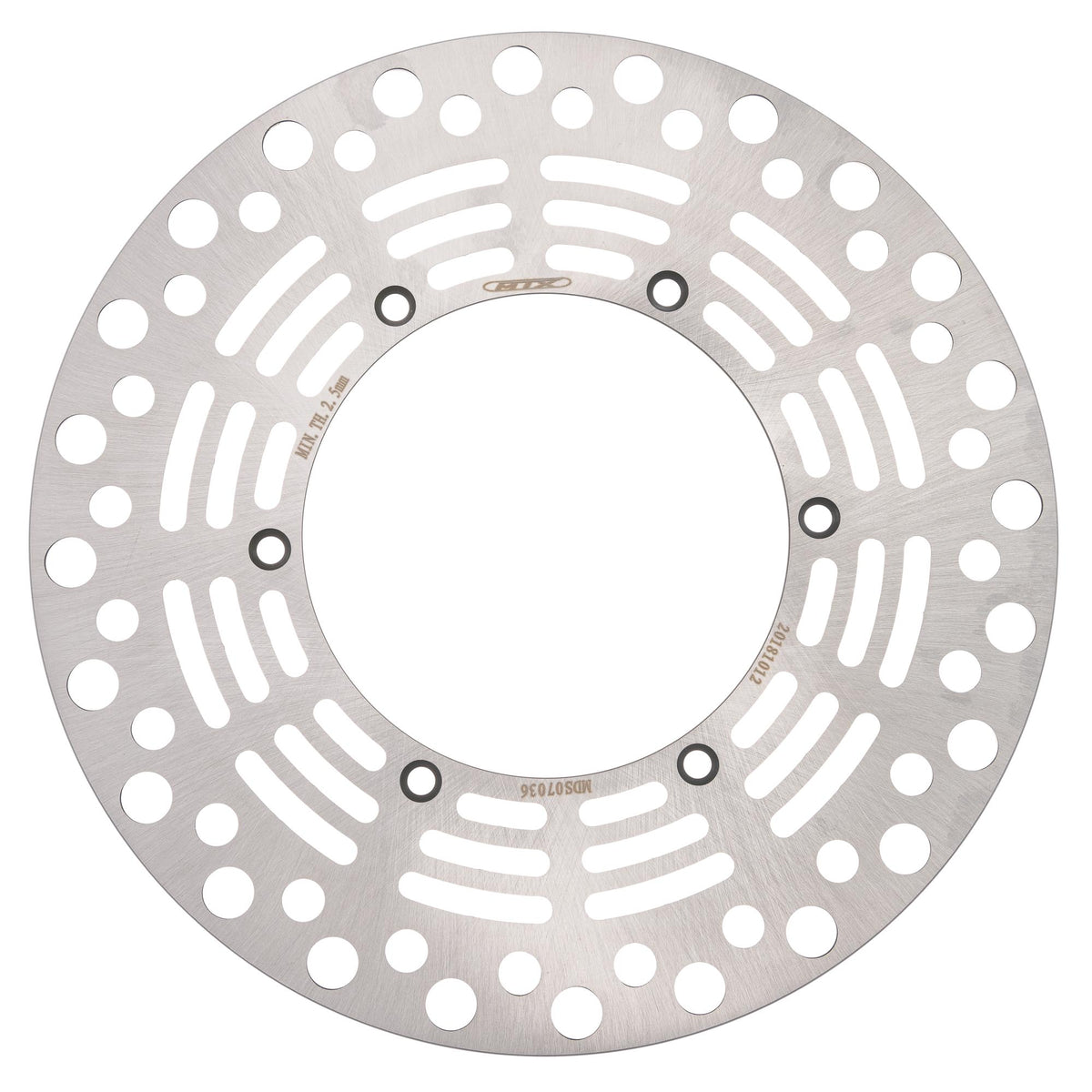 MTX Performance Brake Disc Front Solid Round Kawasaki Suzuki Yamaha MD6017 #07036