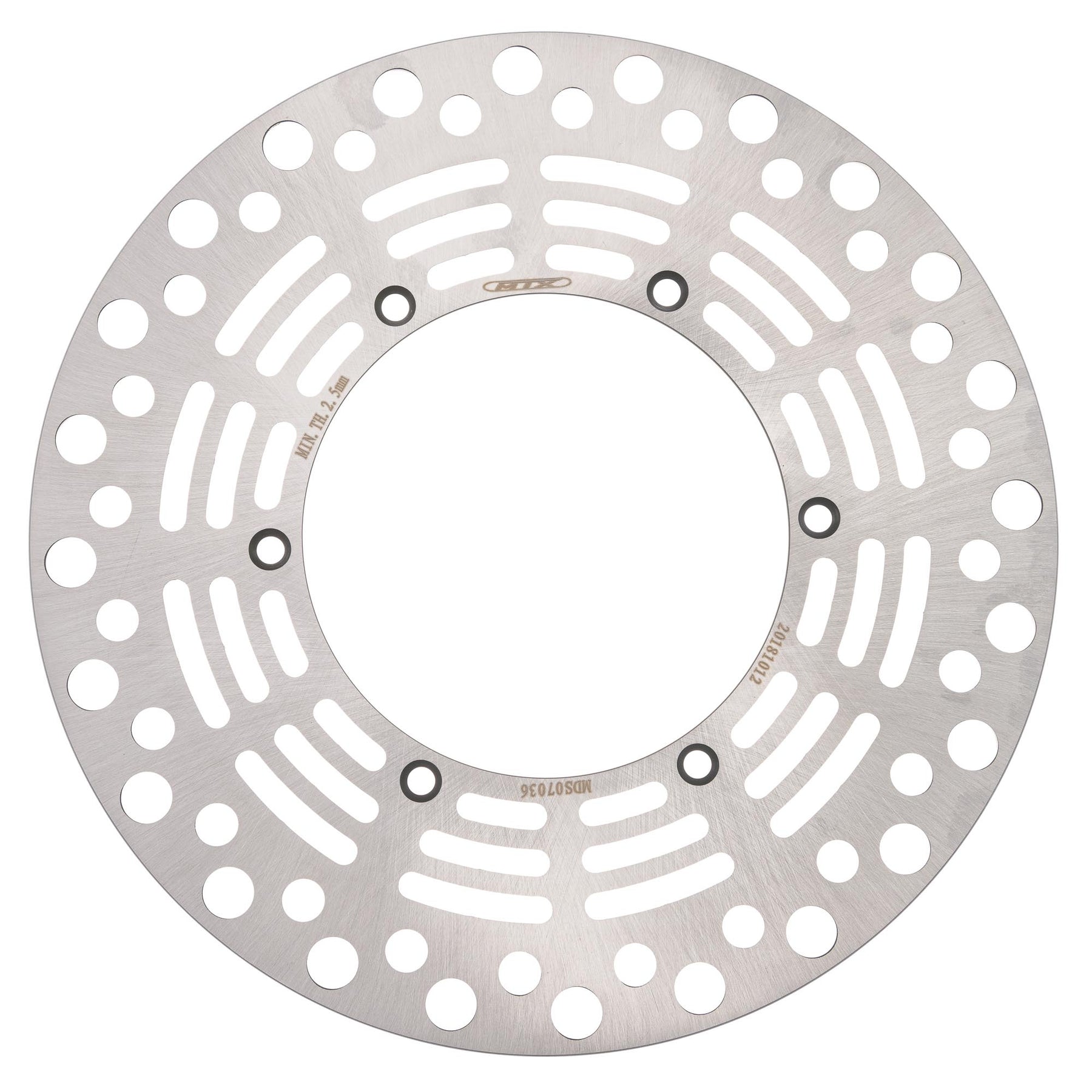 MTX Performance Brake Disc Front Solid Round Kawasaki Suzuki Yamaha MD6017 #07036