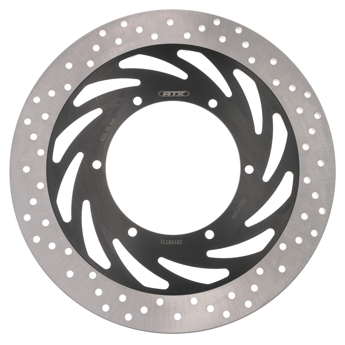 MTX Performance Brake Disc Rear Solid Round Yamaha MD2099 #07049