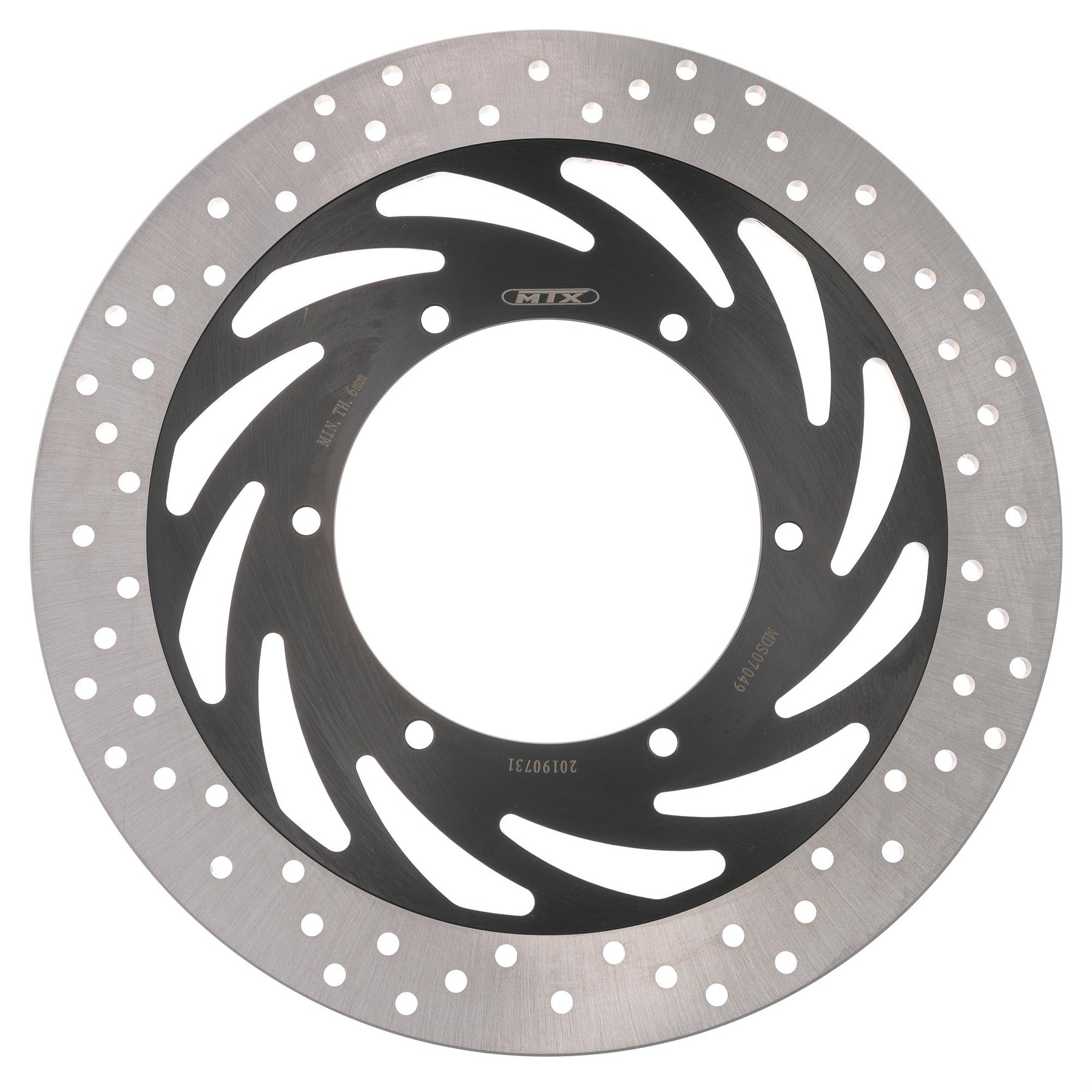 MTX Performance Brake Disc Rear Solid Round Yamaha MD2099 #07049