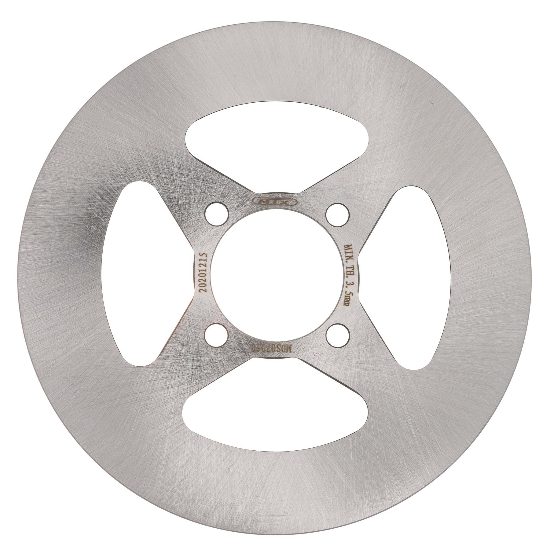 MTX Performance ATV Brake Disc Rear Solid Round Yamaha MD6236 #07050