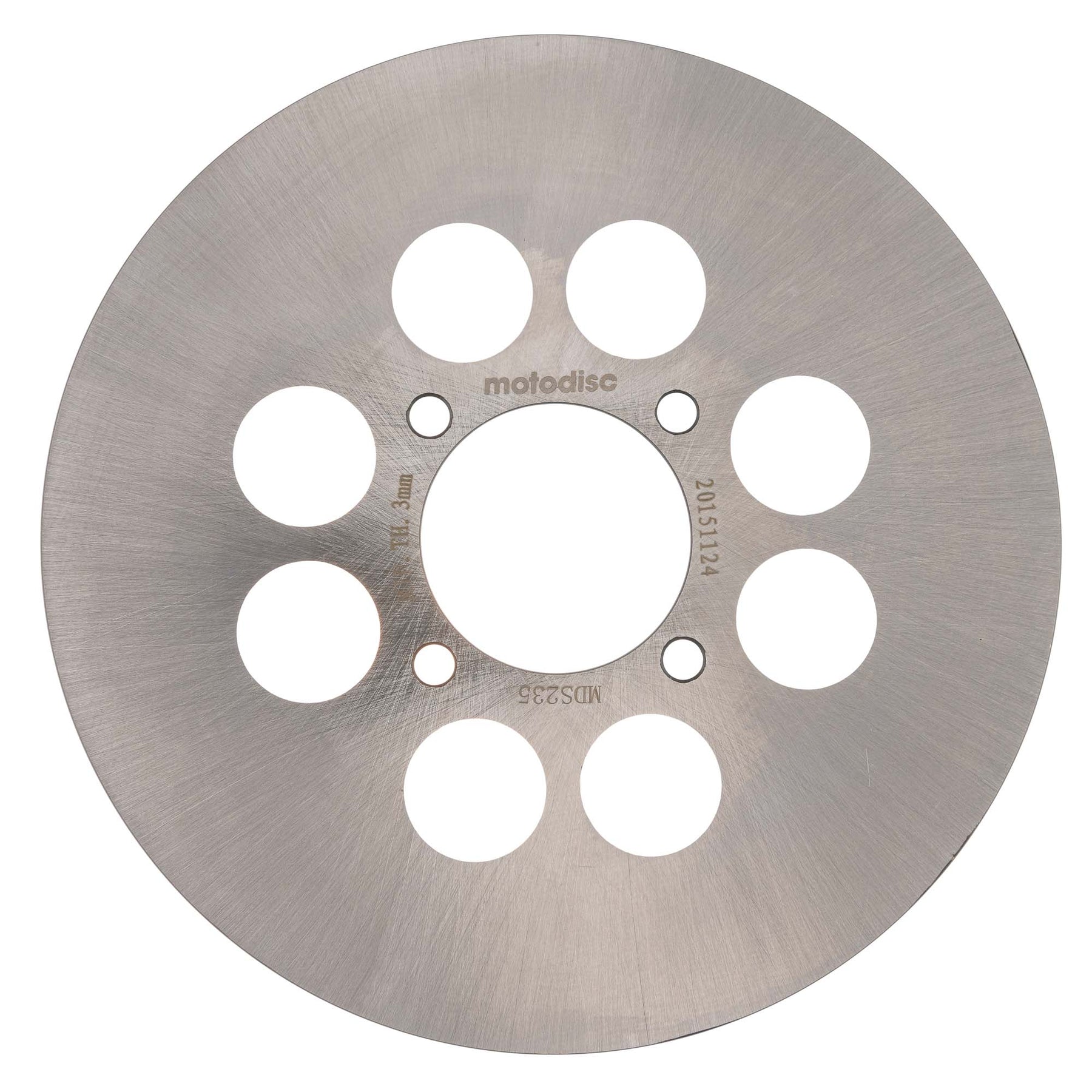 MTX Performance ATV Brake Disc Rear Solid Round Yamaha MD6237 #07055