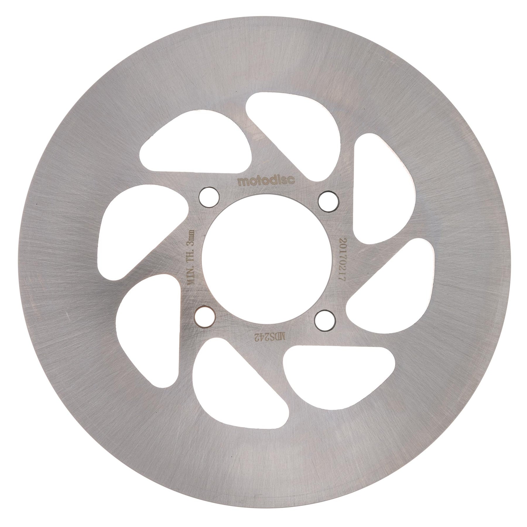 MTX Performance ATV Brake Disc Front Solid Round Yamaha MD6237 #07056