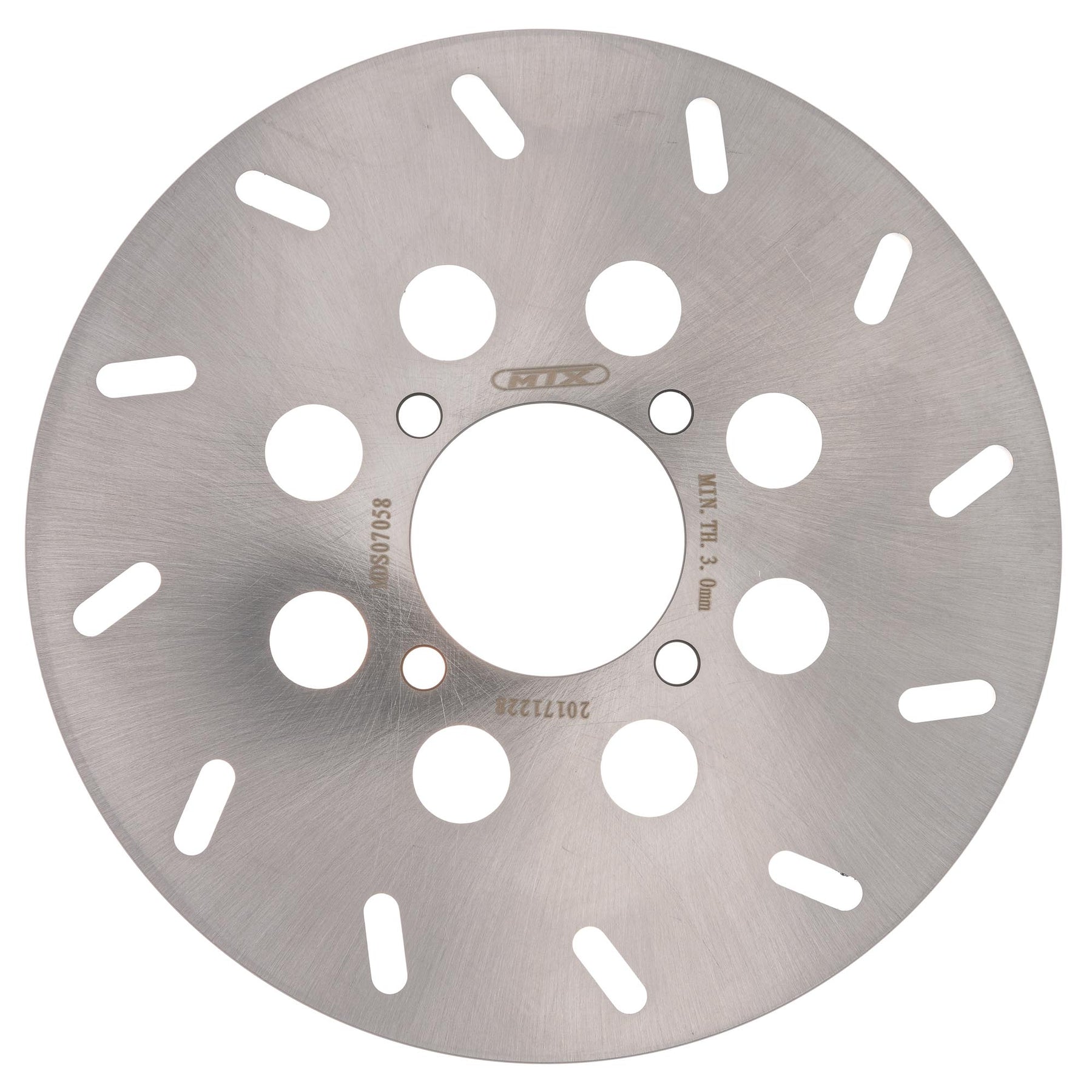 MTX Performance ATV Brake Disc Rear Solid Round Yamaha MD6174 #07058