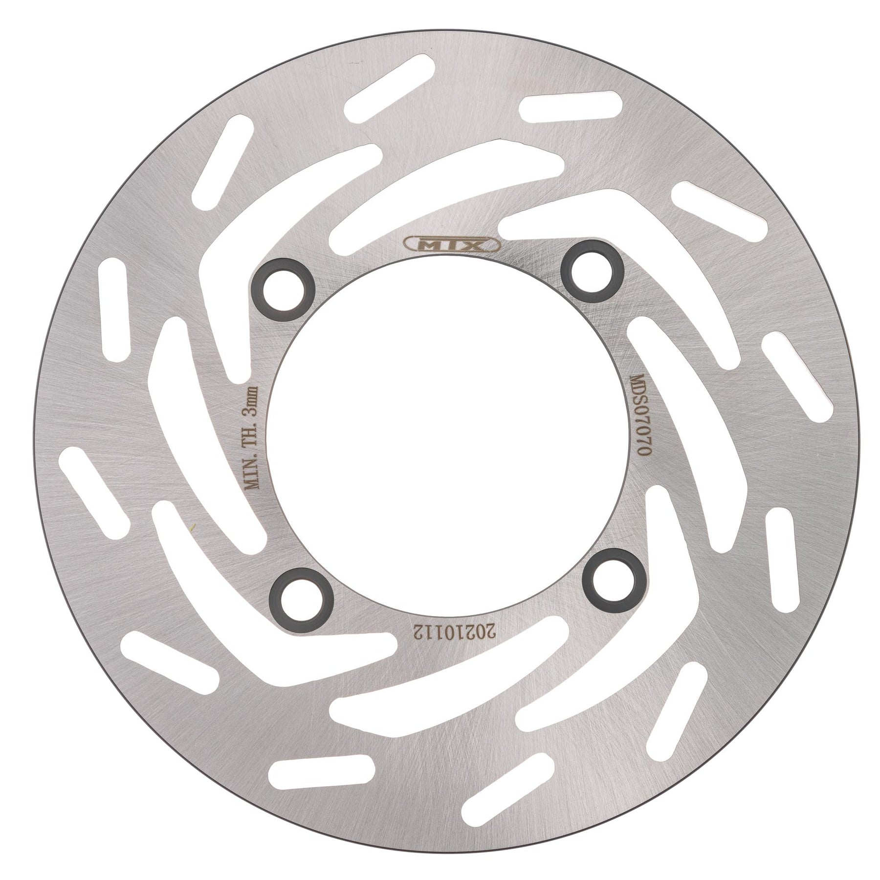 MTX Performance ATV Brake Disc Front Solid Round Yamaha MD6291 #07070