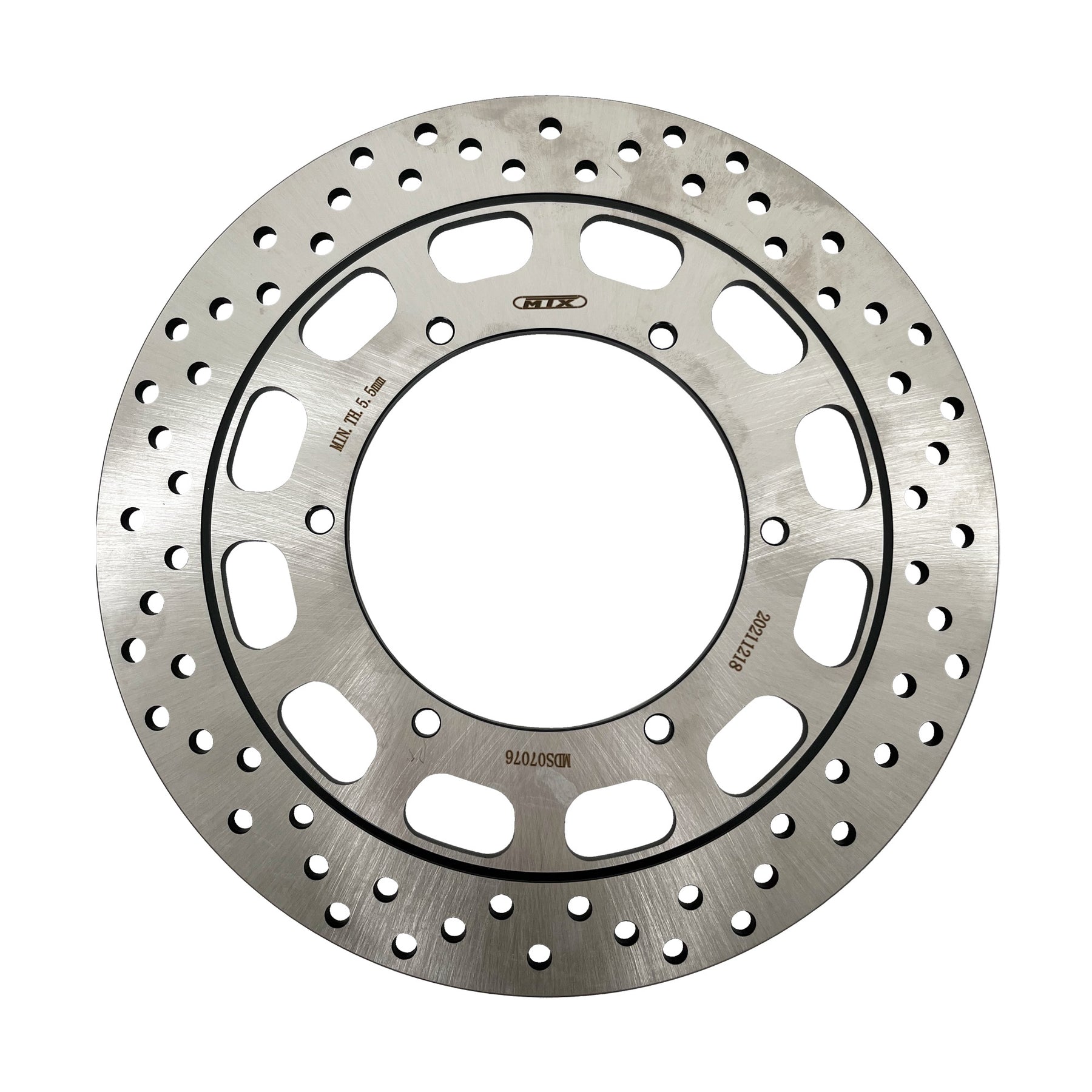 MTX Performance Brake Disc Rear Solid Round Yamaha MD2103 #07076