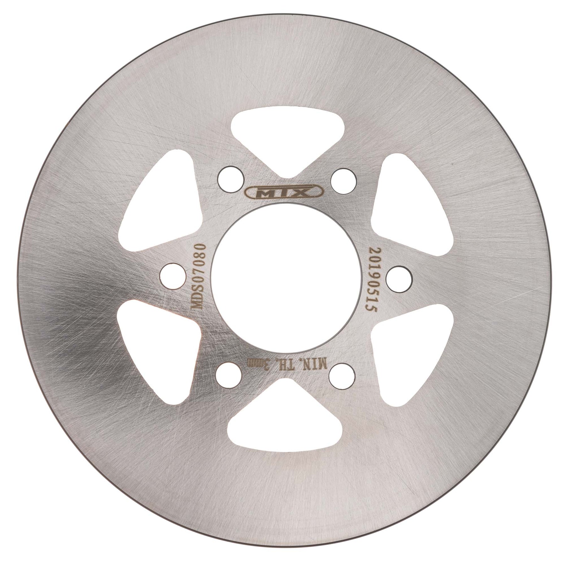 MTX Performance ATV Brake Disc Solid Round Yamaha MD6333 #07080