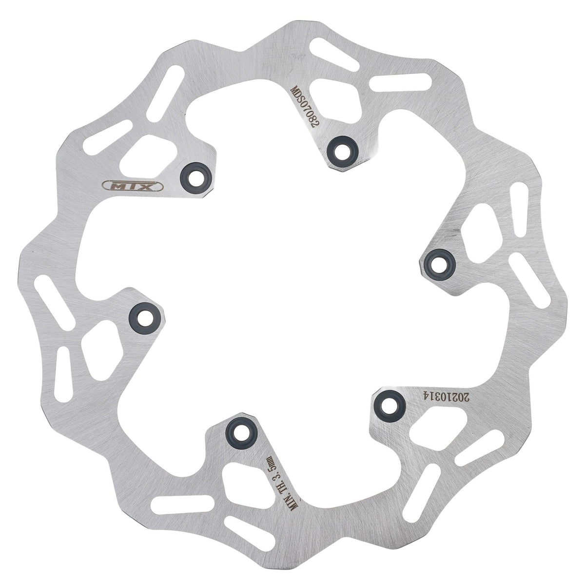 MTX Performance Brake Disc Rear Solid Wavy Yamaha MD6190 #07082