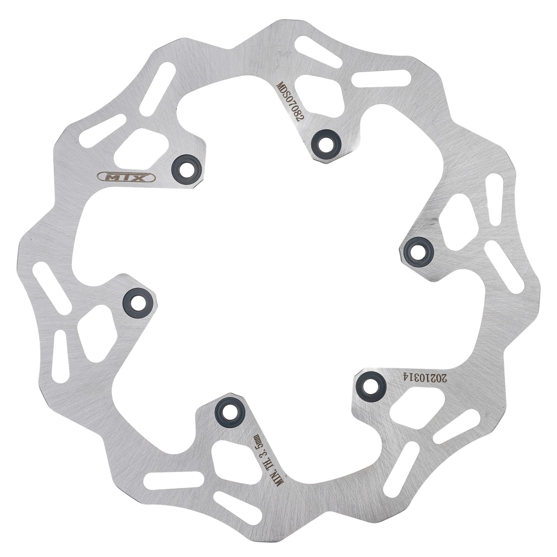 MTX Performance Brake Disc Rear Solid Wavy Yamaha MD6190 #07082