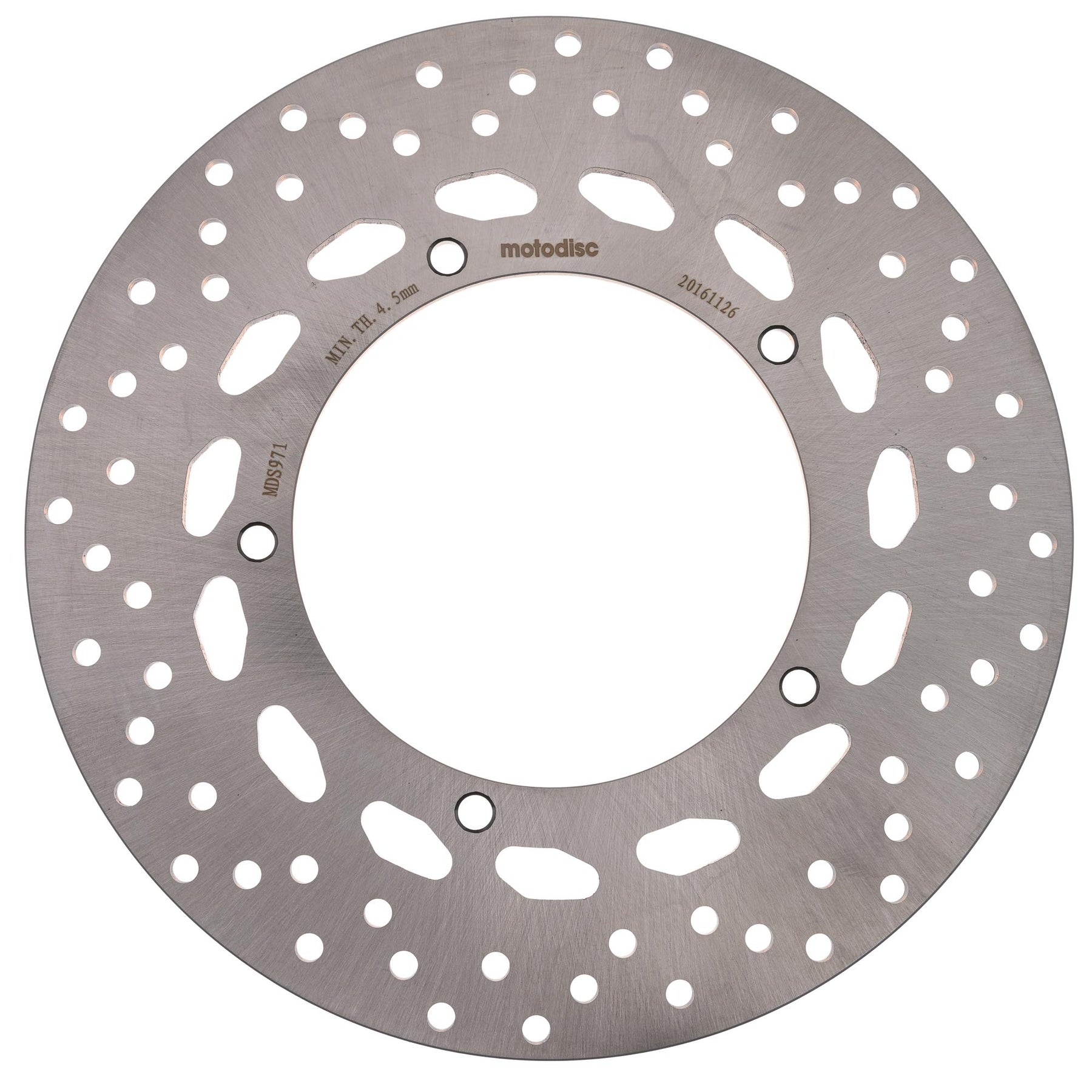 MTX Performance Brake Disc Rear Solid Round Yamaha MD2116 #07083