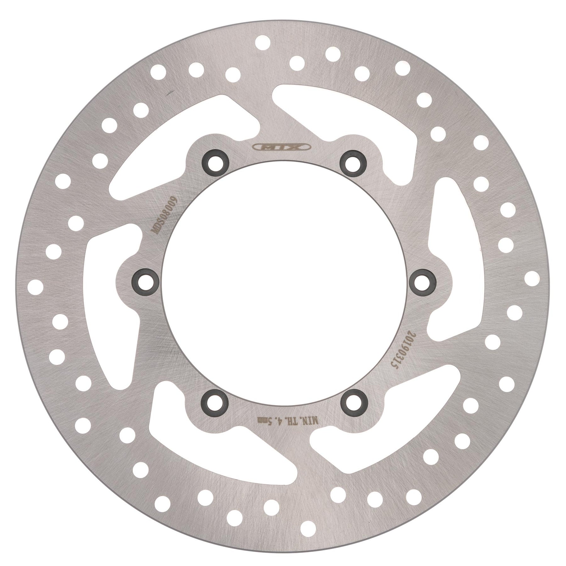 MTX Performance Brake Disc Rear Solid Round KTM Beta MD6269 #08009