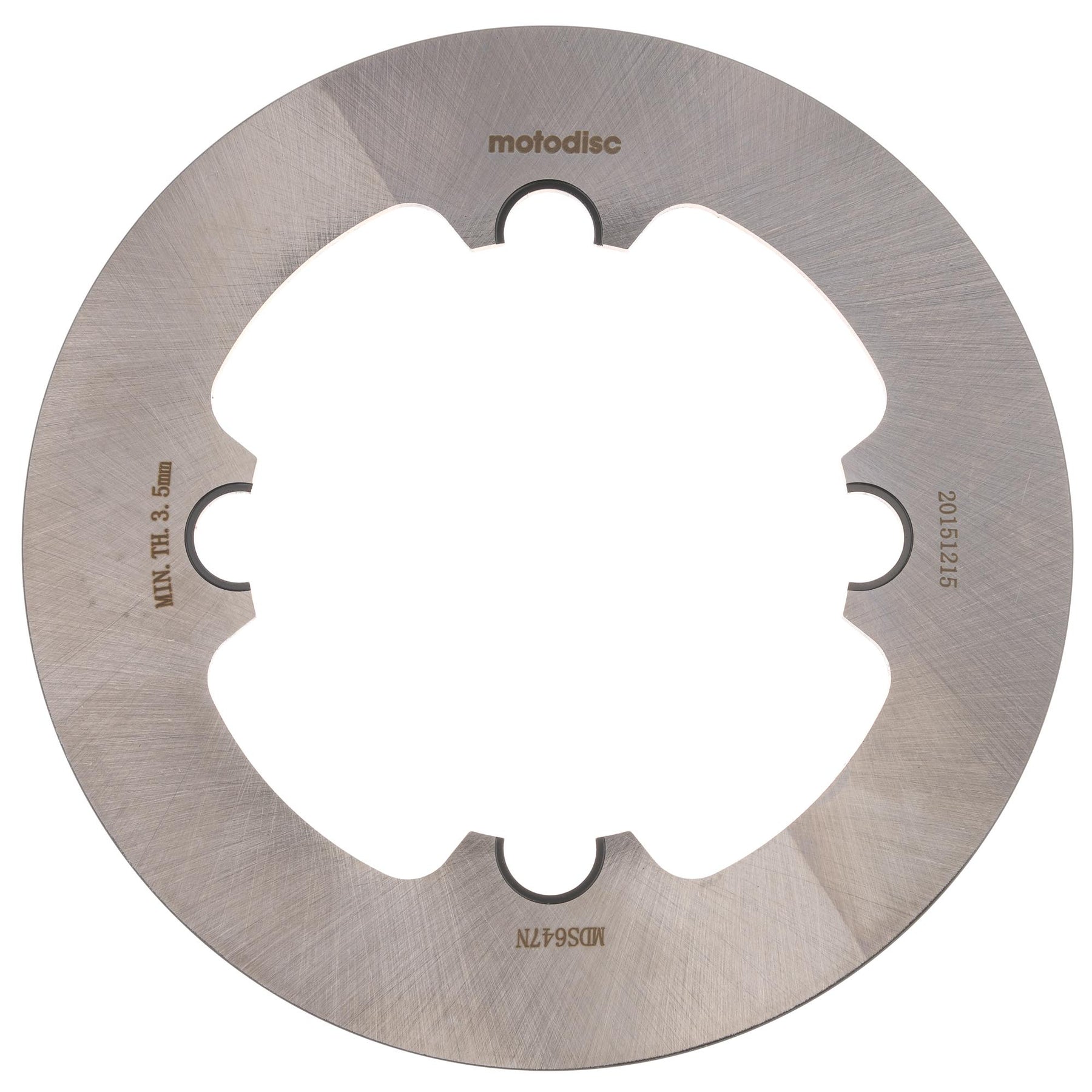 MTX Performance Brake Disc Rear Solid Round Husqvarna MD6295 #09012